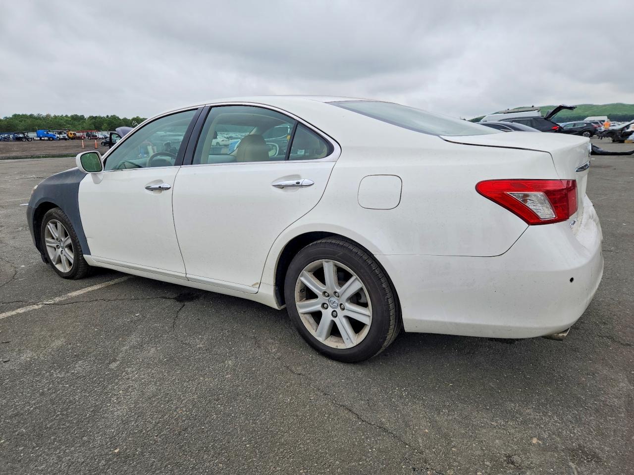 2007 Lexus Es 350 White vin: JTHBJ46G072016553