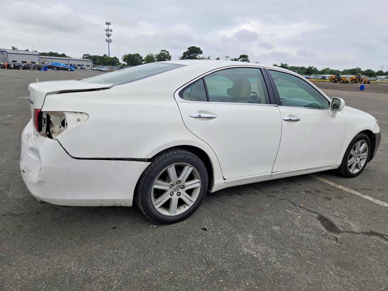 2007 Lexus Es 350 White vin: JTHBJ46G072016553