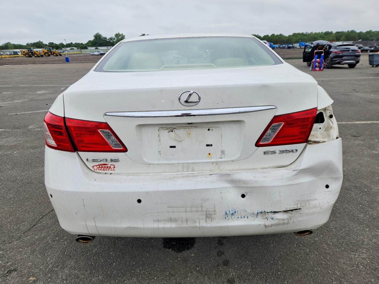 2007 Lexus Es 350 White vin: JTHBJ46G072016553