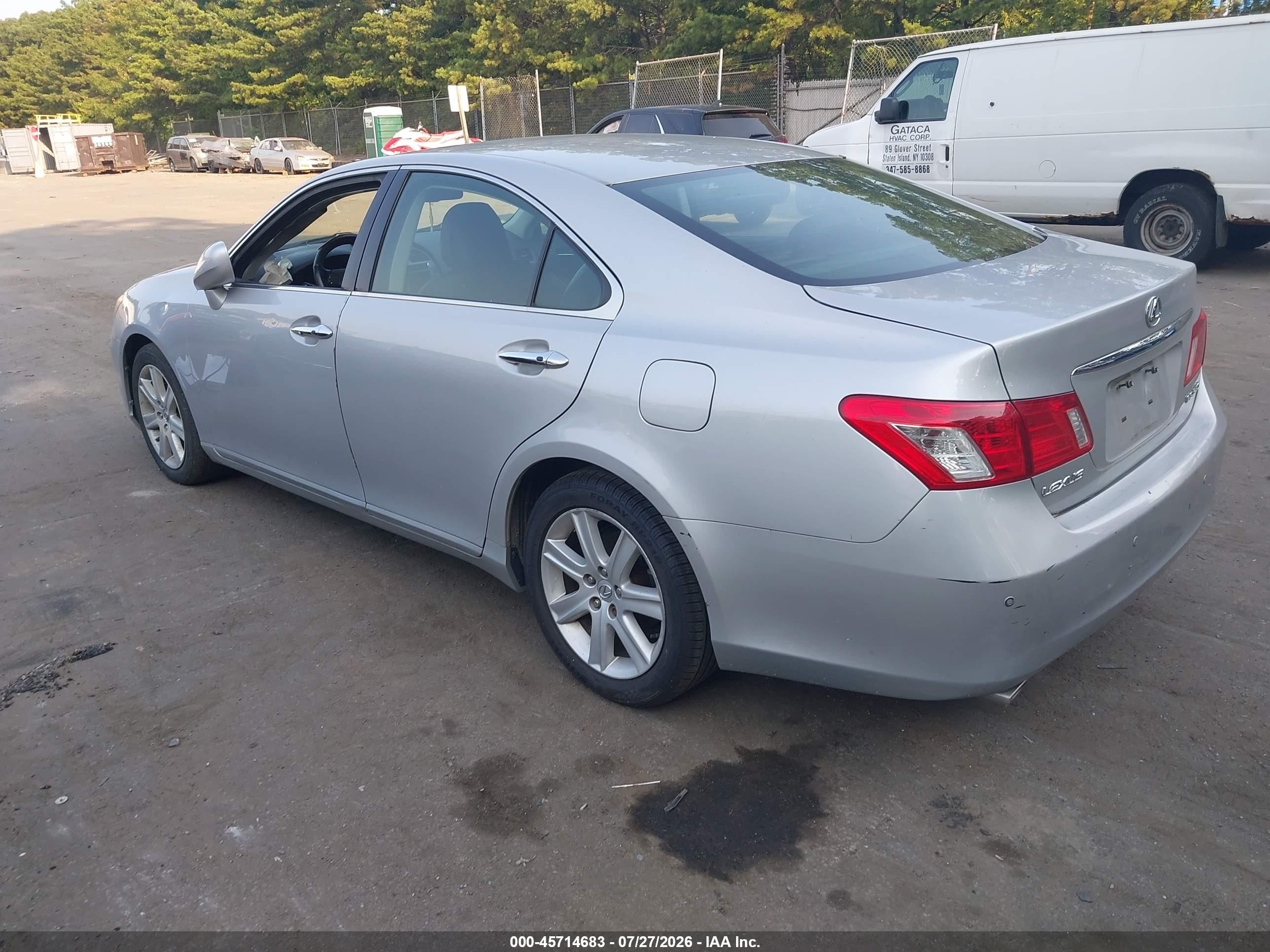 2007 Lexus Es 350   Gray vin: JTHBJ46G072023132