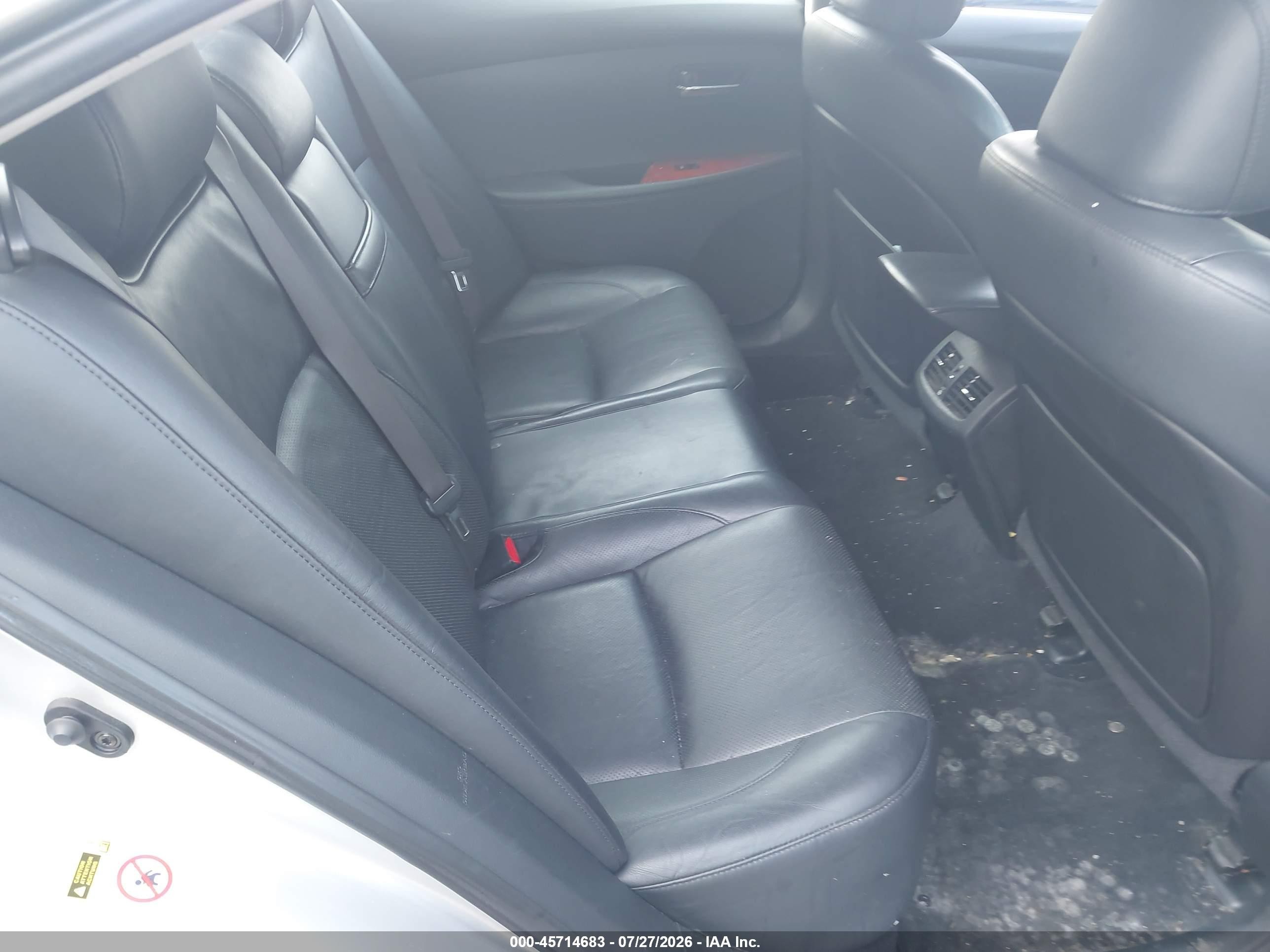 2007 Lexus Es 350   Gray vin: JTHBJ46G072023132