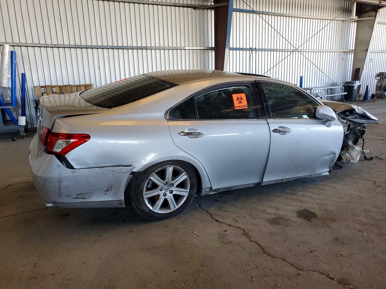 2007 Lexus Es 350 Silver vin: JTHBJ46G072025897