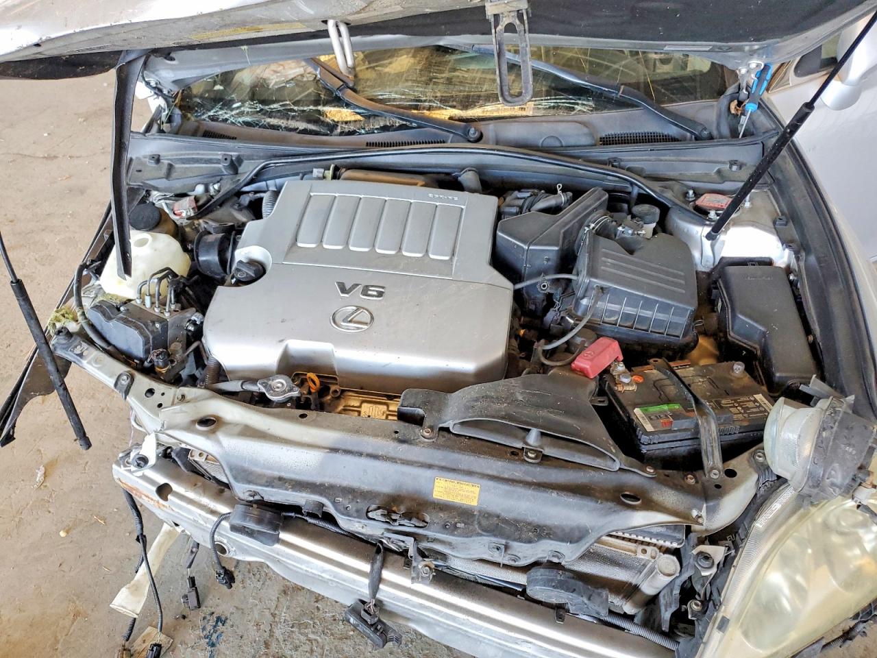 2007 Lexus Es 350 Silver vin: JTHBJ46G072025897