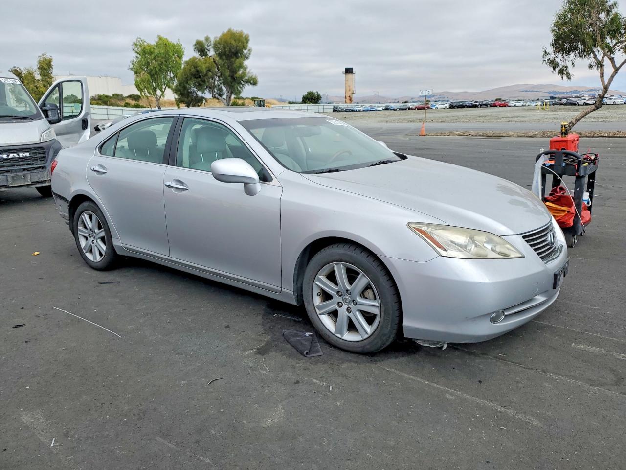 2007 Lexus Es 350 Silver vin: JTHBJ46G072032560