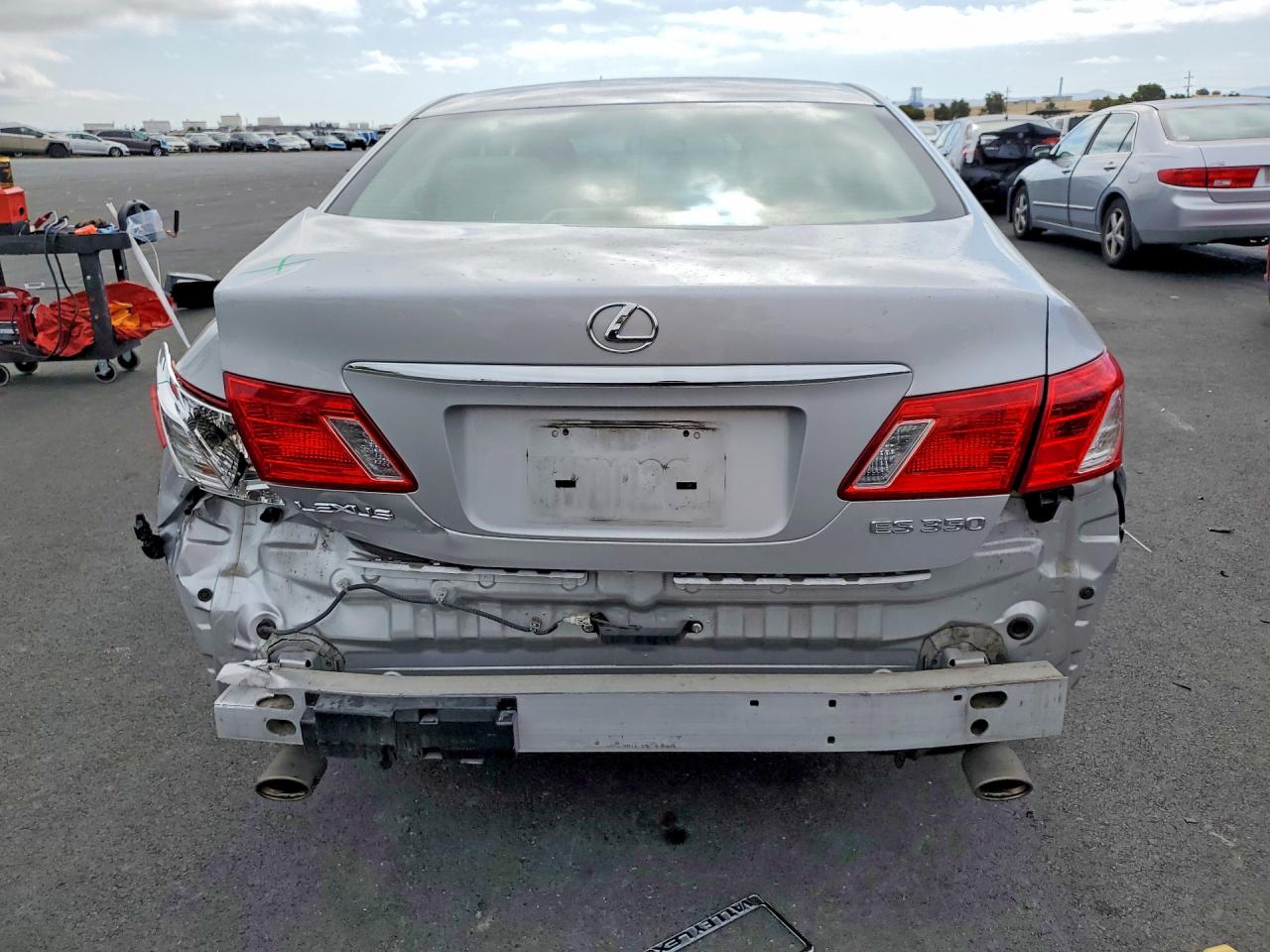 2007 Lexus Es 350 Silver vin: JTHBJ46G072032560