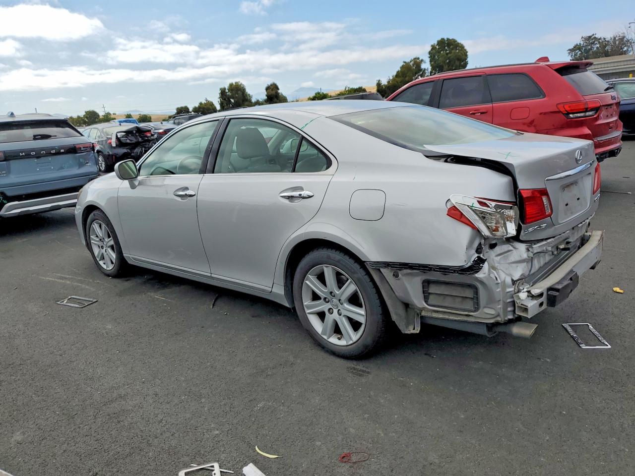 2007 Lexus Es 350 Silver vin: JTHBJ46G072032560