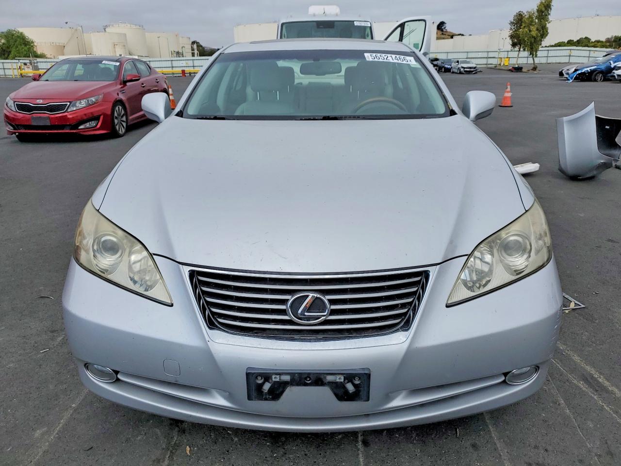 2007 Lexus Es 350 Silver vin: JTHBJ46G072032560