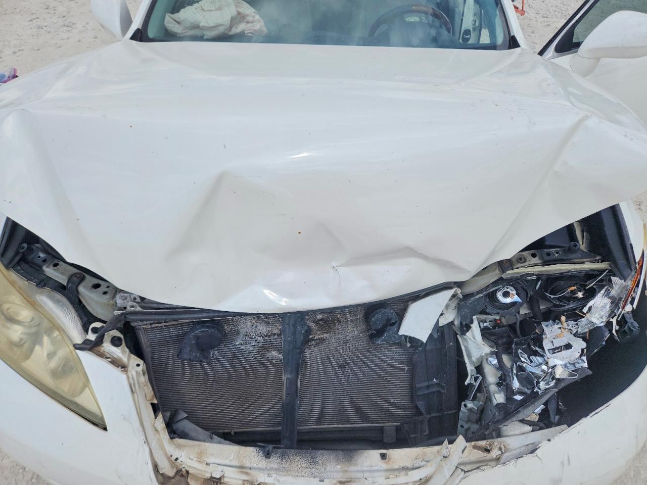 2007 Lexus Es 350 White vin: JTHBJ46G072033546