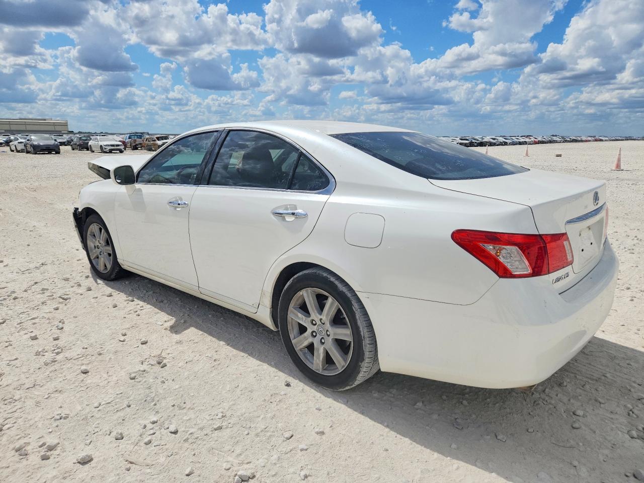 2007 Lexus Es 350 White vin: JTHBJ46G072033546