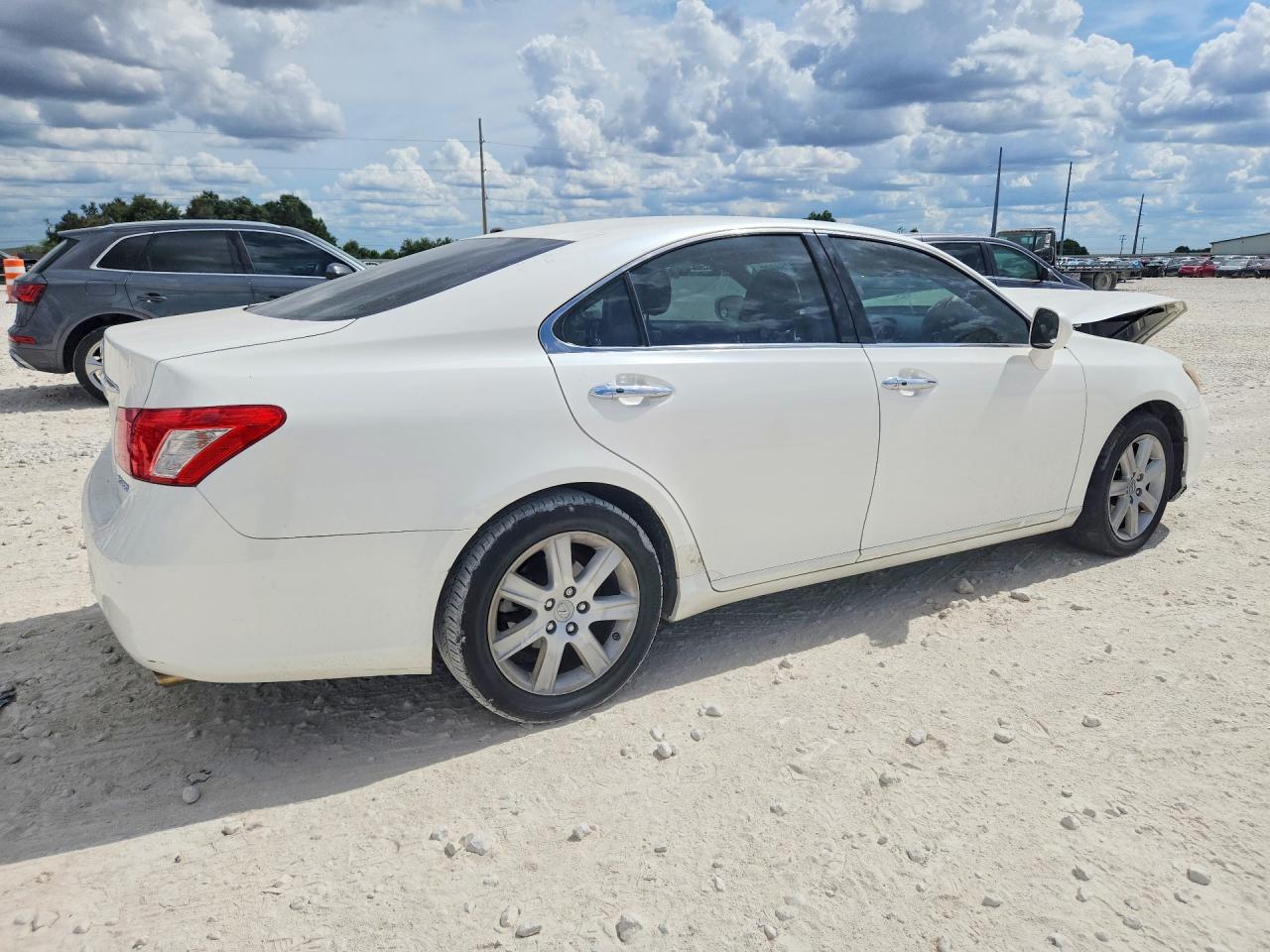 2007 Lexus Es 350 White vin: JTHBJ46G072033546