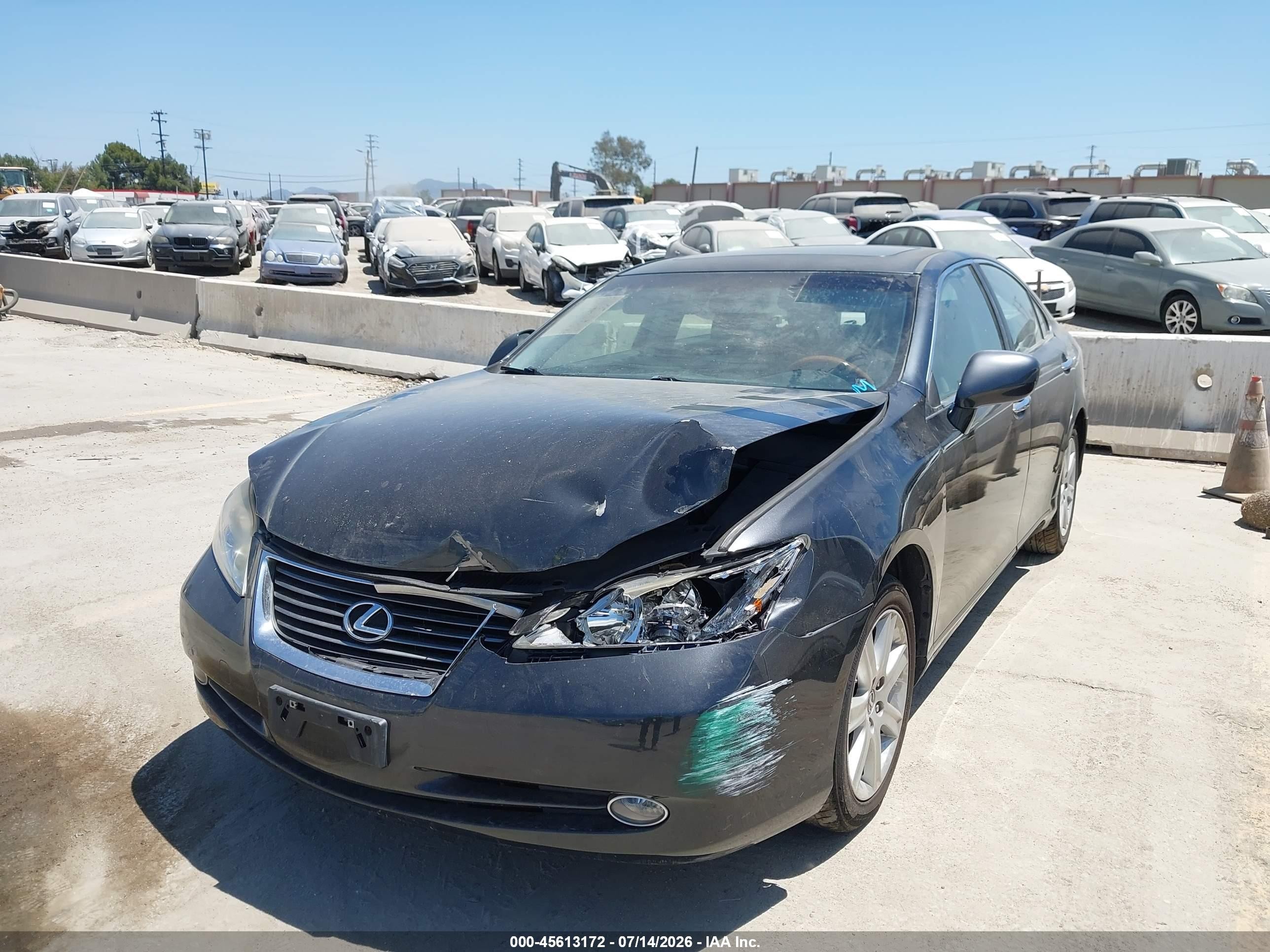 2007 Lexus Es 350   Blue vin: JTHBJ46G072038309