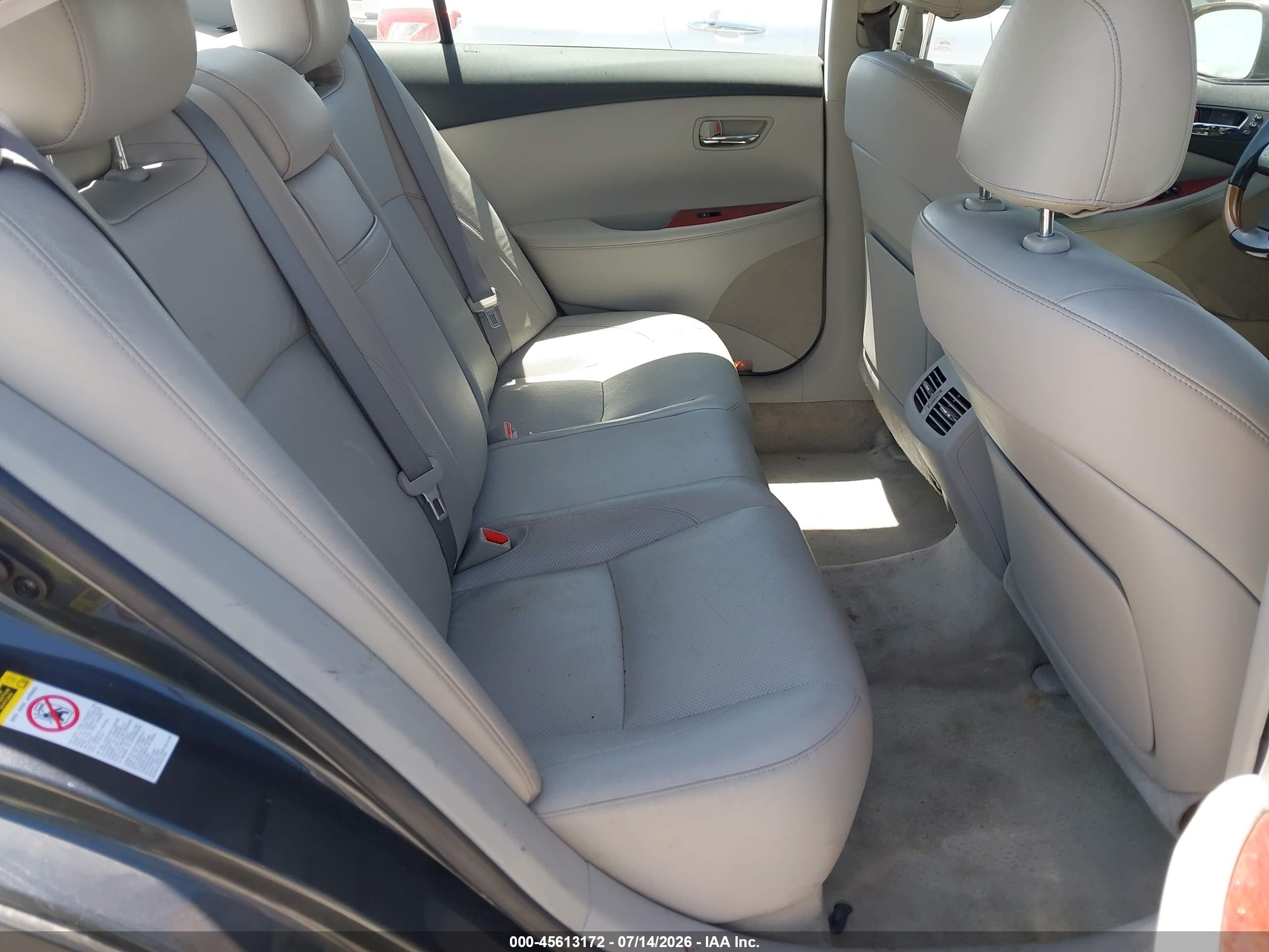 2007 Lexus Es 350   Blue vin: JTHBJ46G072038309