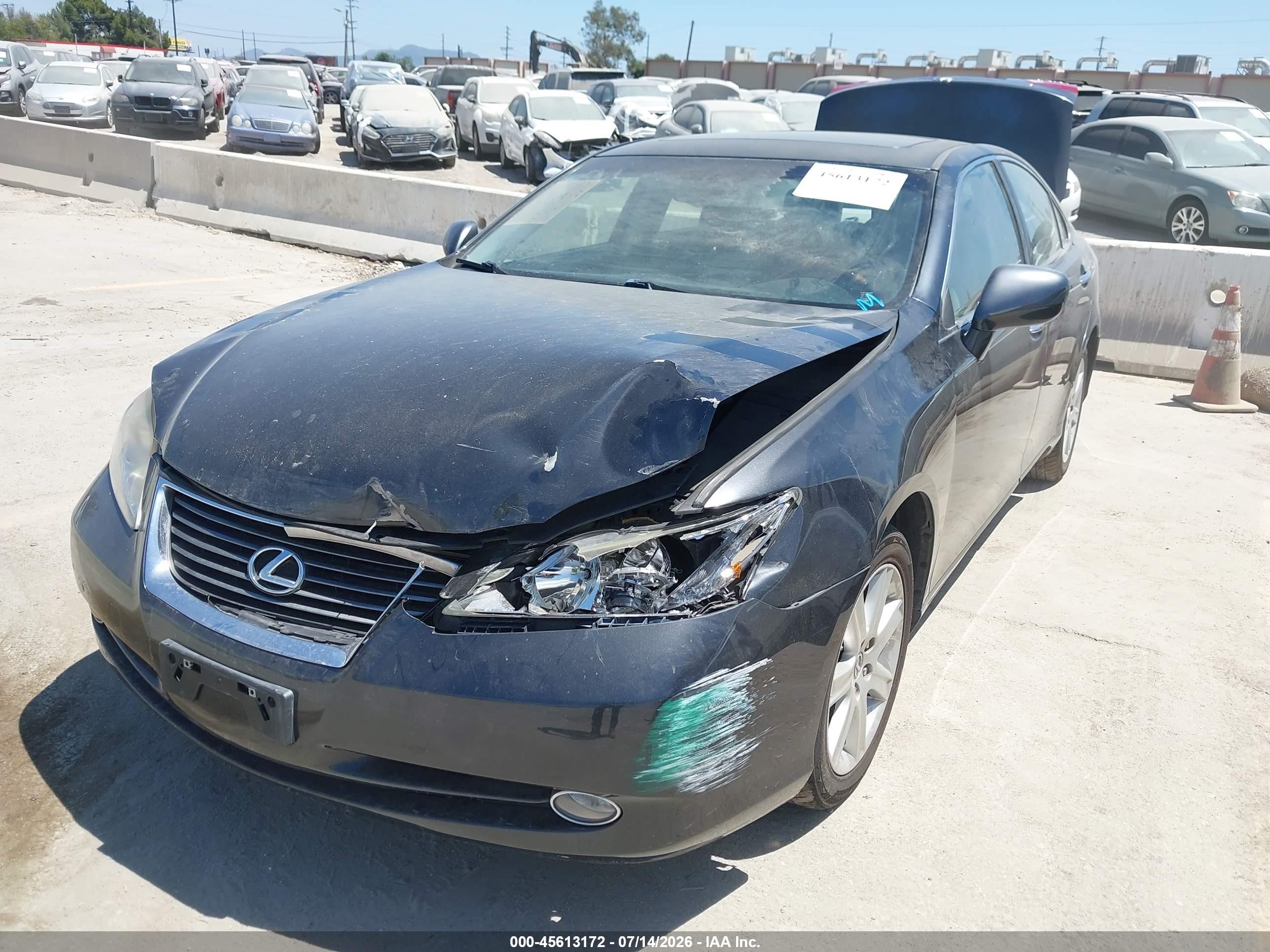 2007 Lexus Es 350   Blue vin: JTHBJ46G072038309