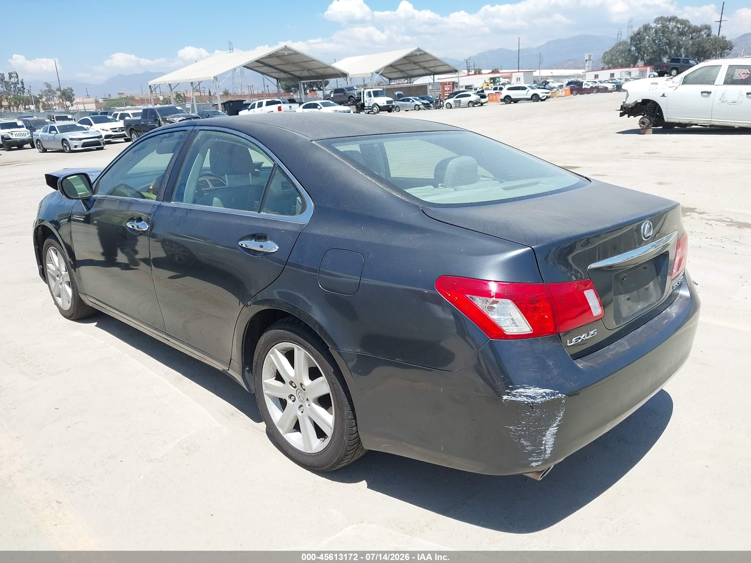 2007 Lexus Es 350   Blue vin: JTHBJ46G072038309
