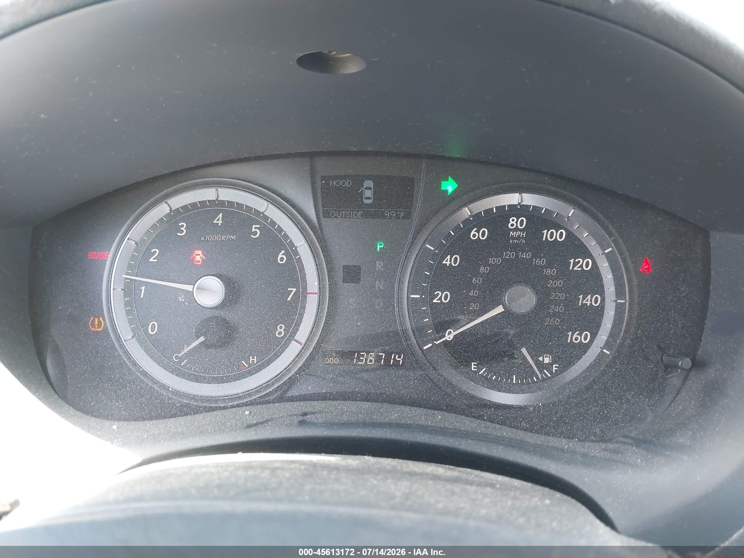 2007 Lexus Es 350   Blue vin: JTHBJ46G072038309