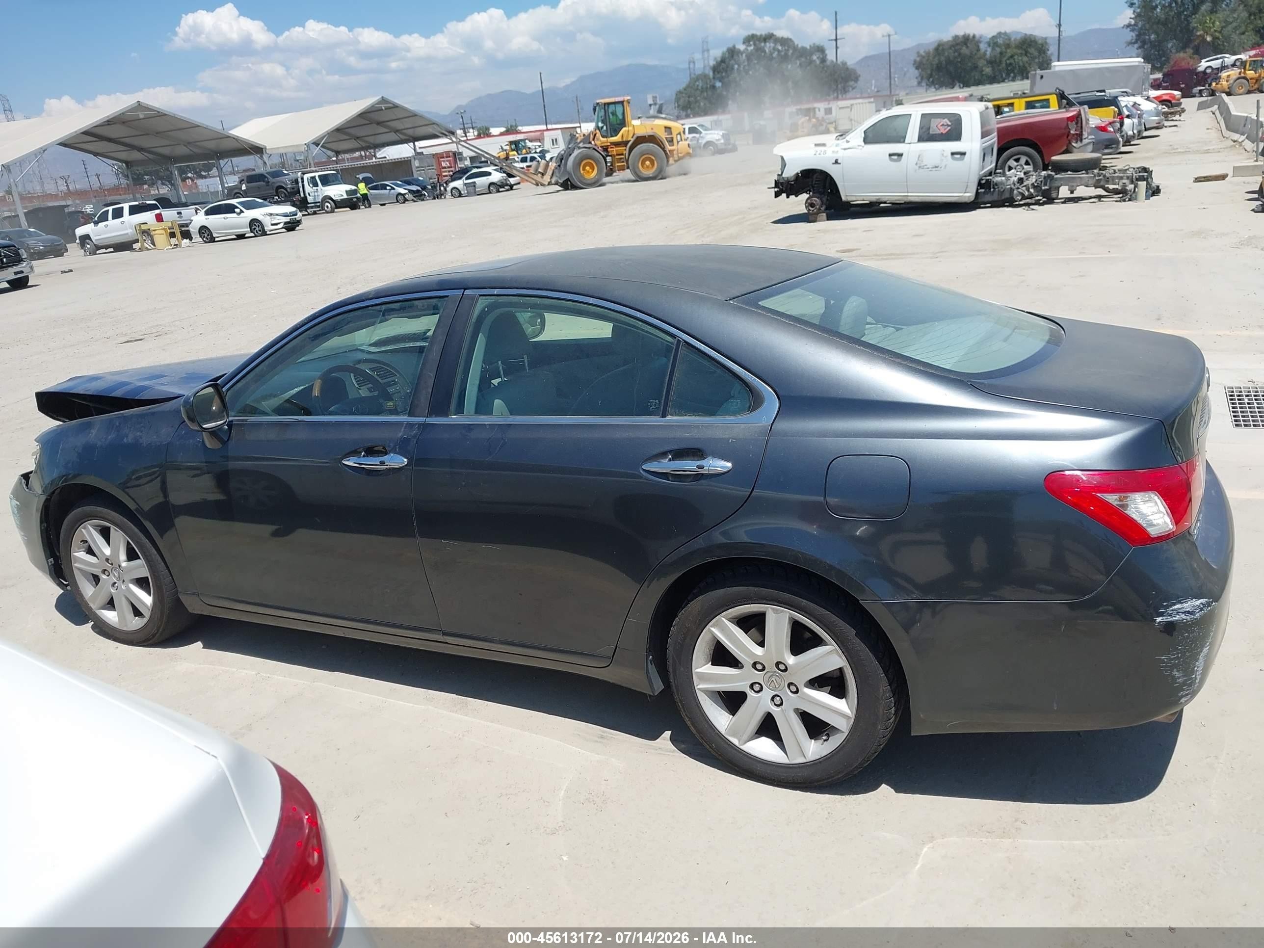 2007 Lexus Es 350   Blue vin: JTHBJ46G072038309