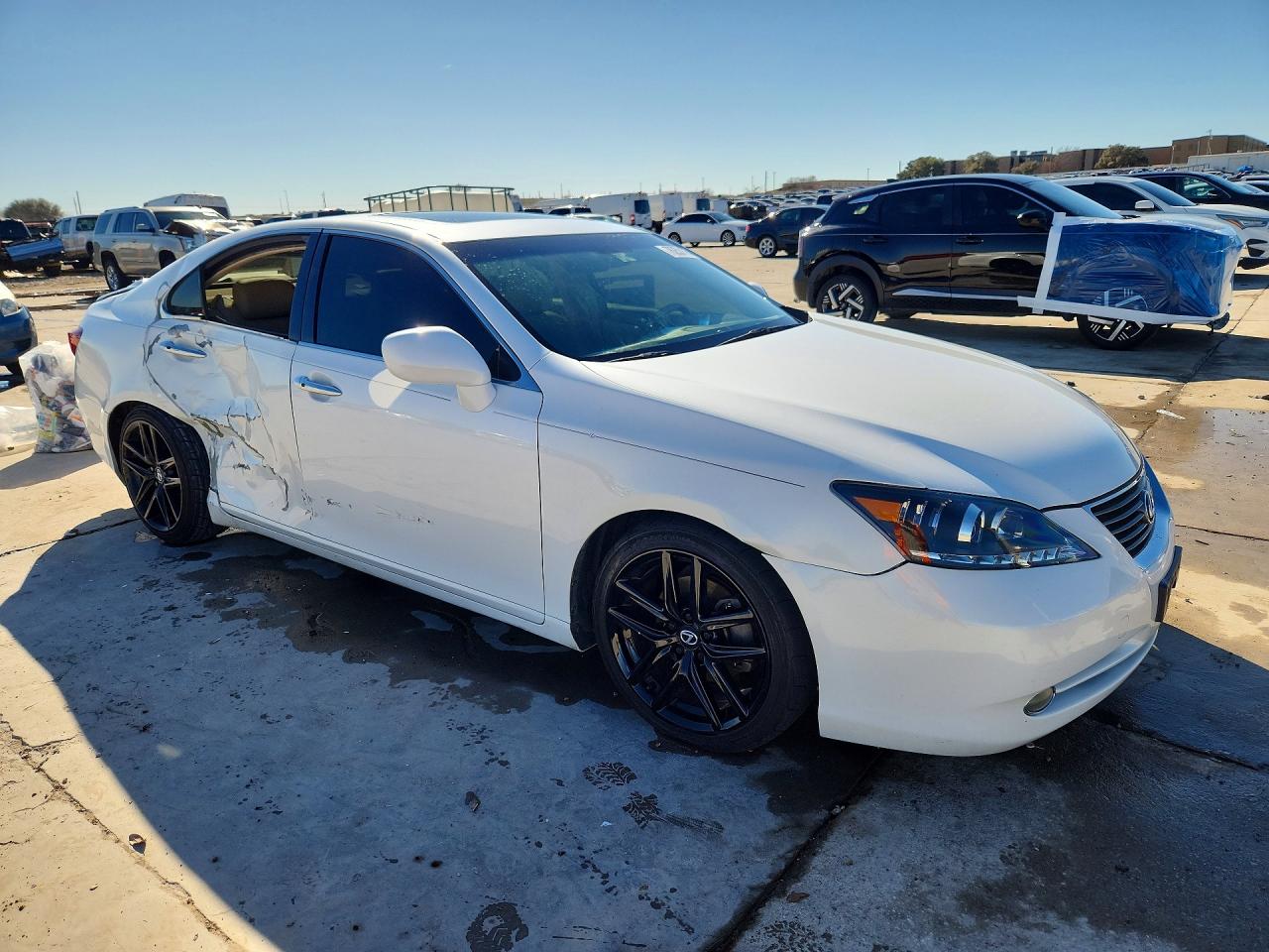 2007 Lexus Es 350 Белый vin: JTHBJ46G072041632