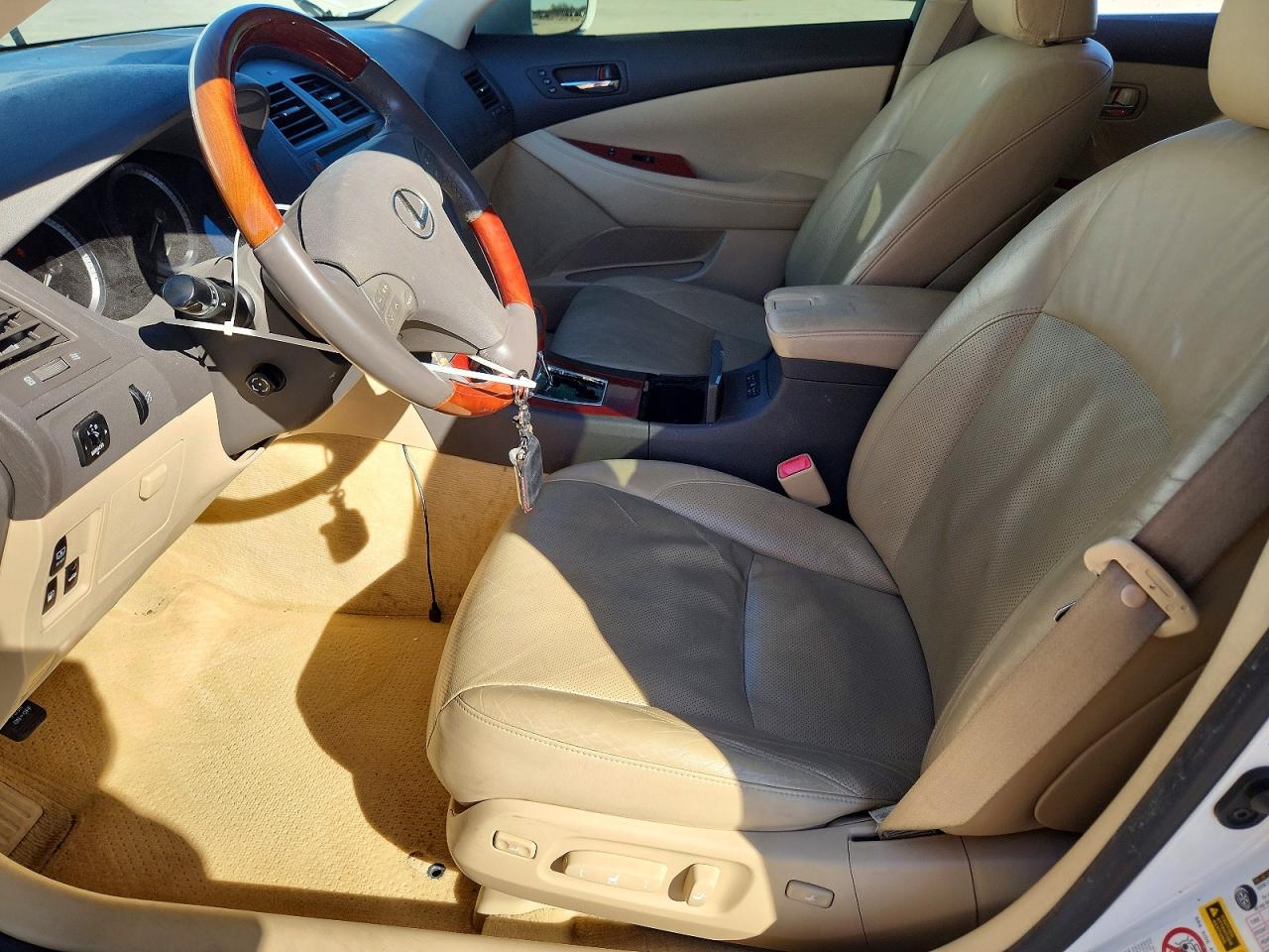 2007 Lexus Es 350 Белый vin: JTHBJ46G072041632