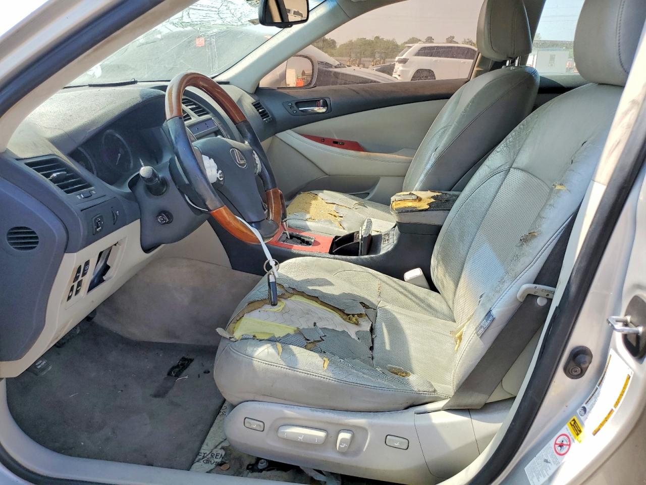 2007 Lexus Es 350 Silver vin: JTHBJ46G072051321