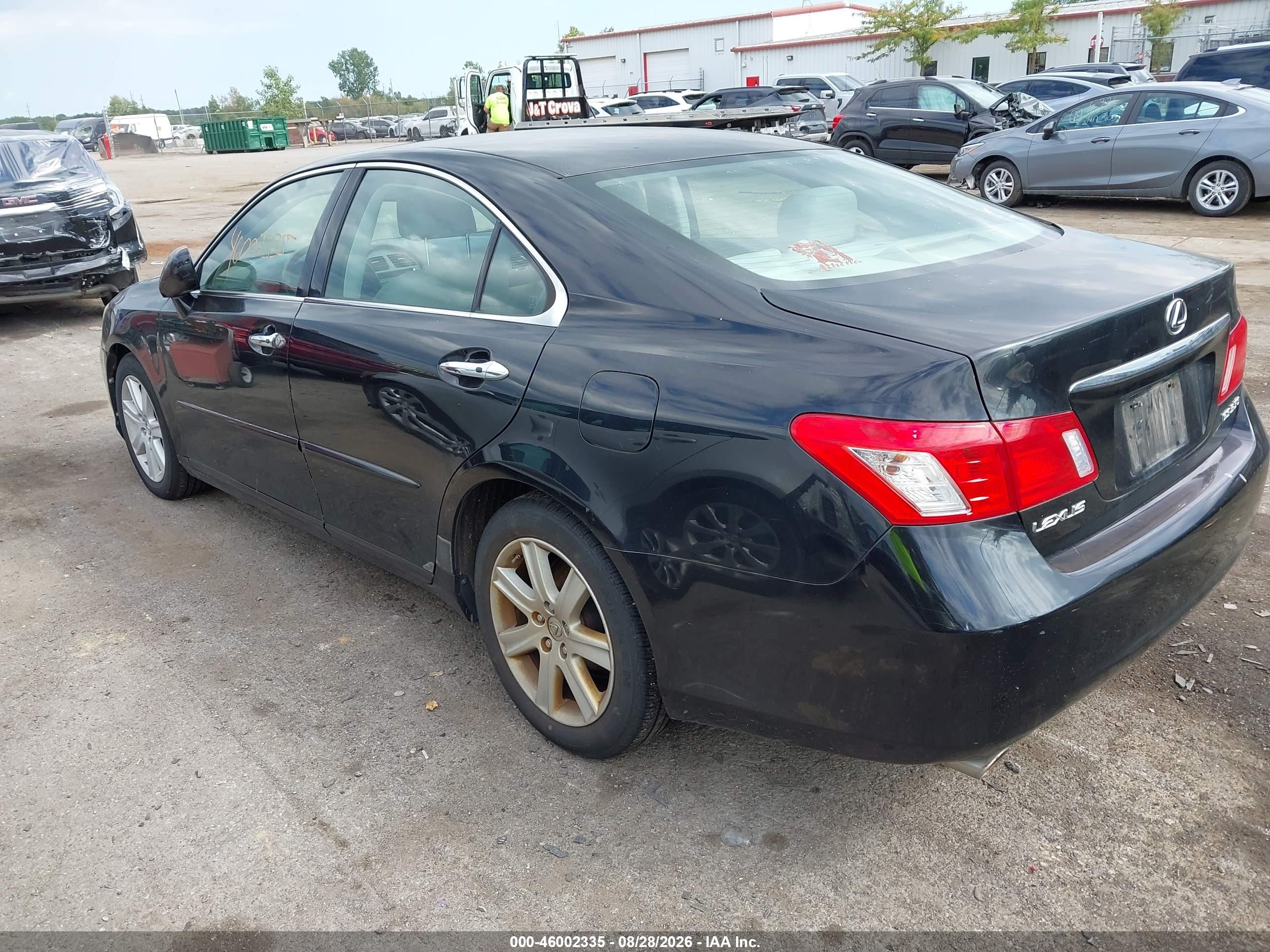 2007 Lexus Es 350   Black vin: JTHBJ46G072056339