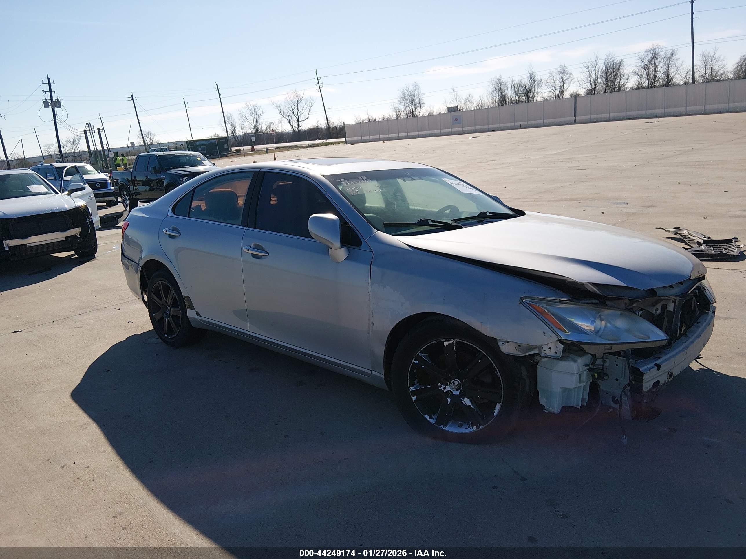 2007 Lexus Es 350   Серебряный vin: JTHBJ46G072064425
