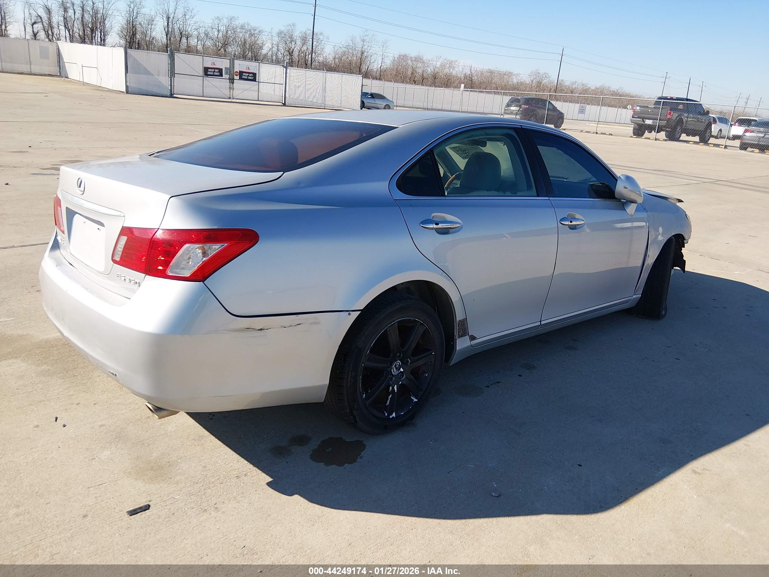 2007 Lexus Es 350   Серебряный vin: JTHBJ46G072064425