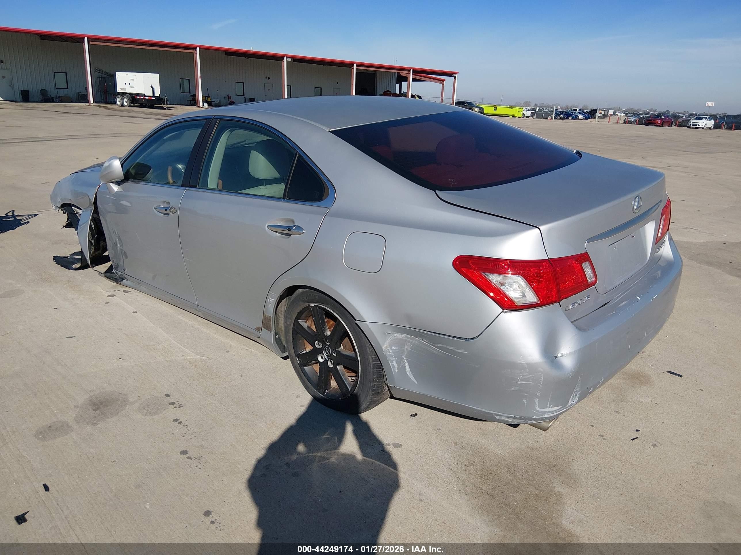 2007 Lexus Es 350   Серебряный vin: JTHBJ46G072064425