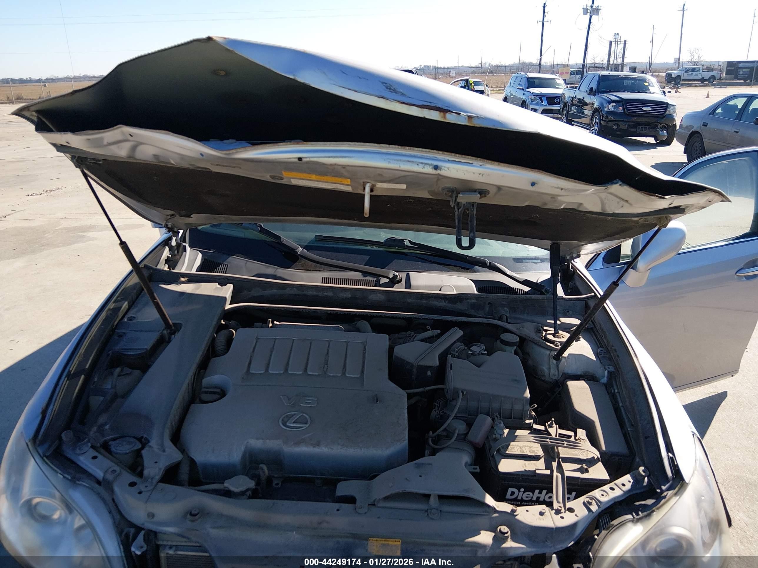 2007 Lexus Es 350   Серебряный vin: JTHBJ46G072064425
