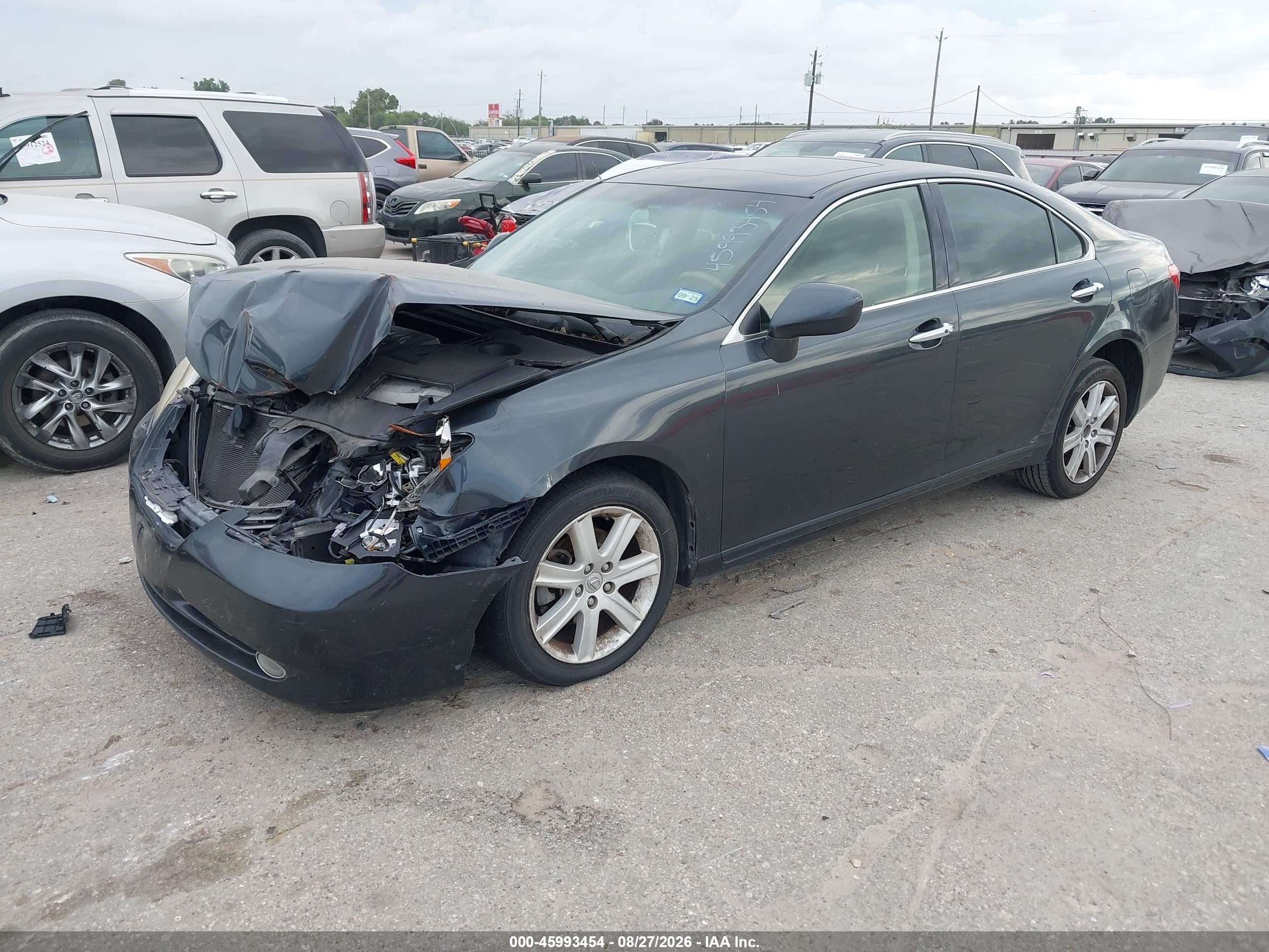 2007 Lexus Es 350 Gray vin: JTHBJ46G072069186