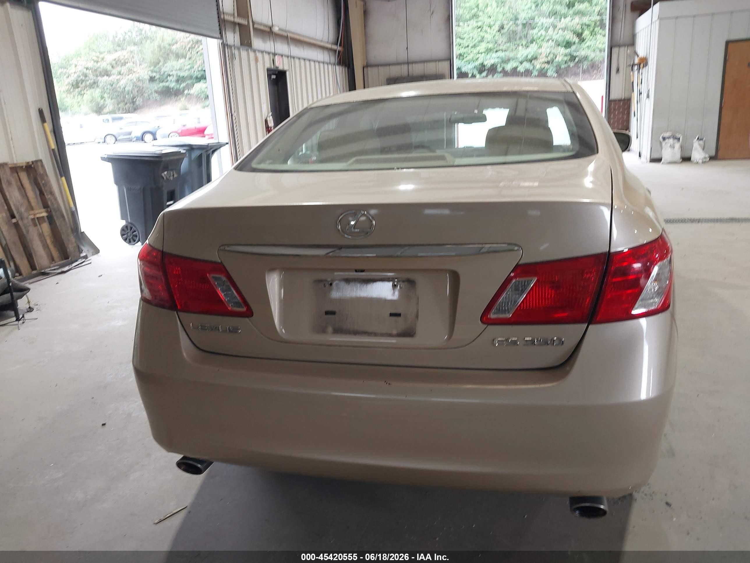 2007 Lexus Es 350   Gold vin: JTHBJ46G072073898