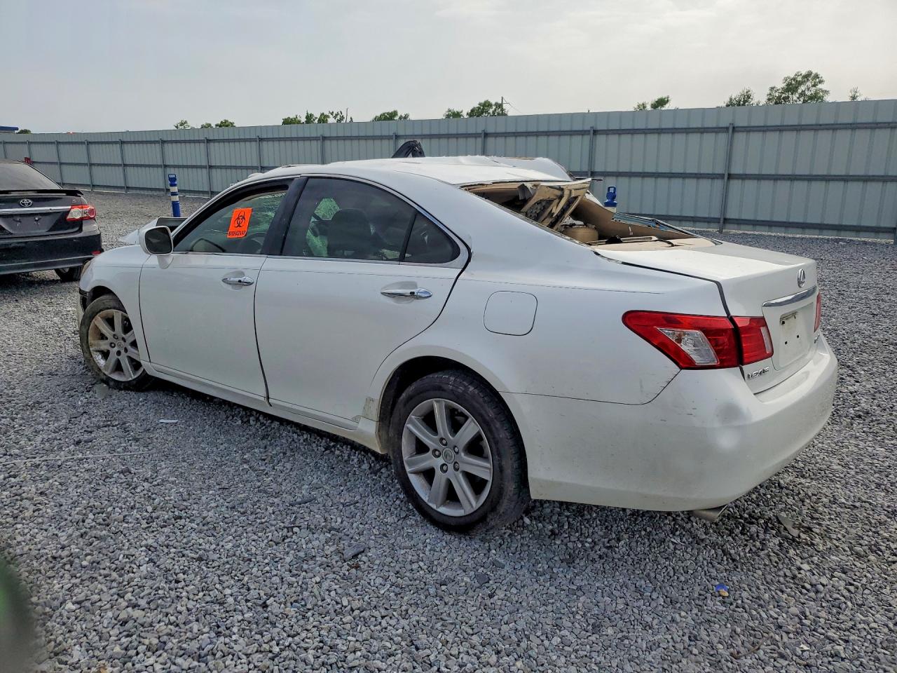 2007 Lexus Es 350 White vin: JTHBJ46G072111307
