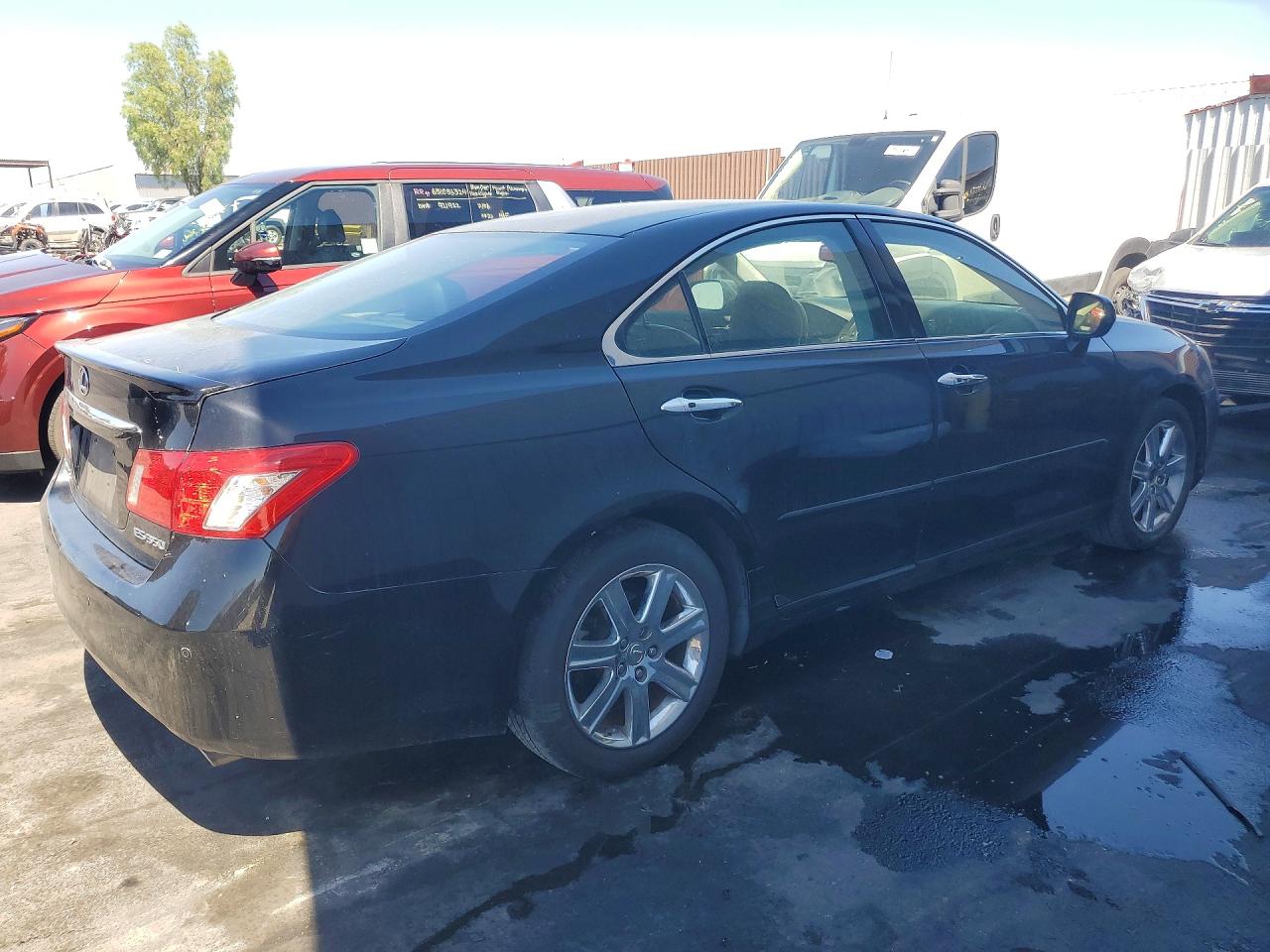 2007 Lexus Es 350 Black vin: JTHBJ46G072126843