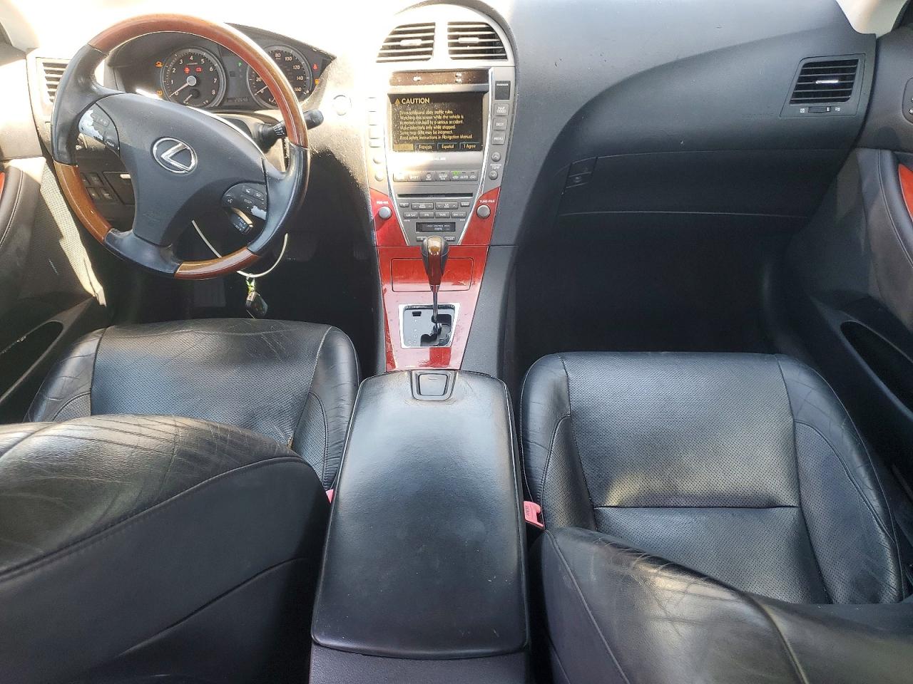 2007 Lexus Es 350 Black vin: JTHBJ46G072126843