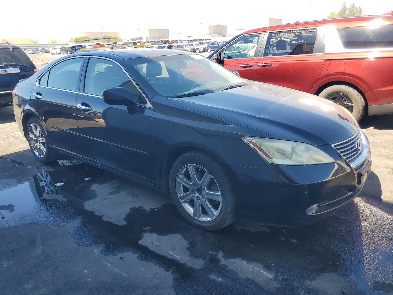 2007 Lexus Es 350 Black vin: JTHBJ46G072126843
