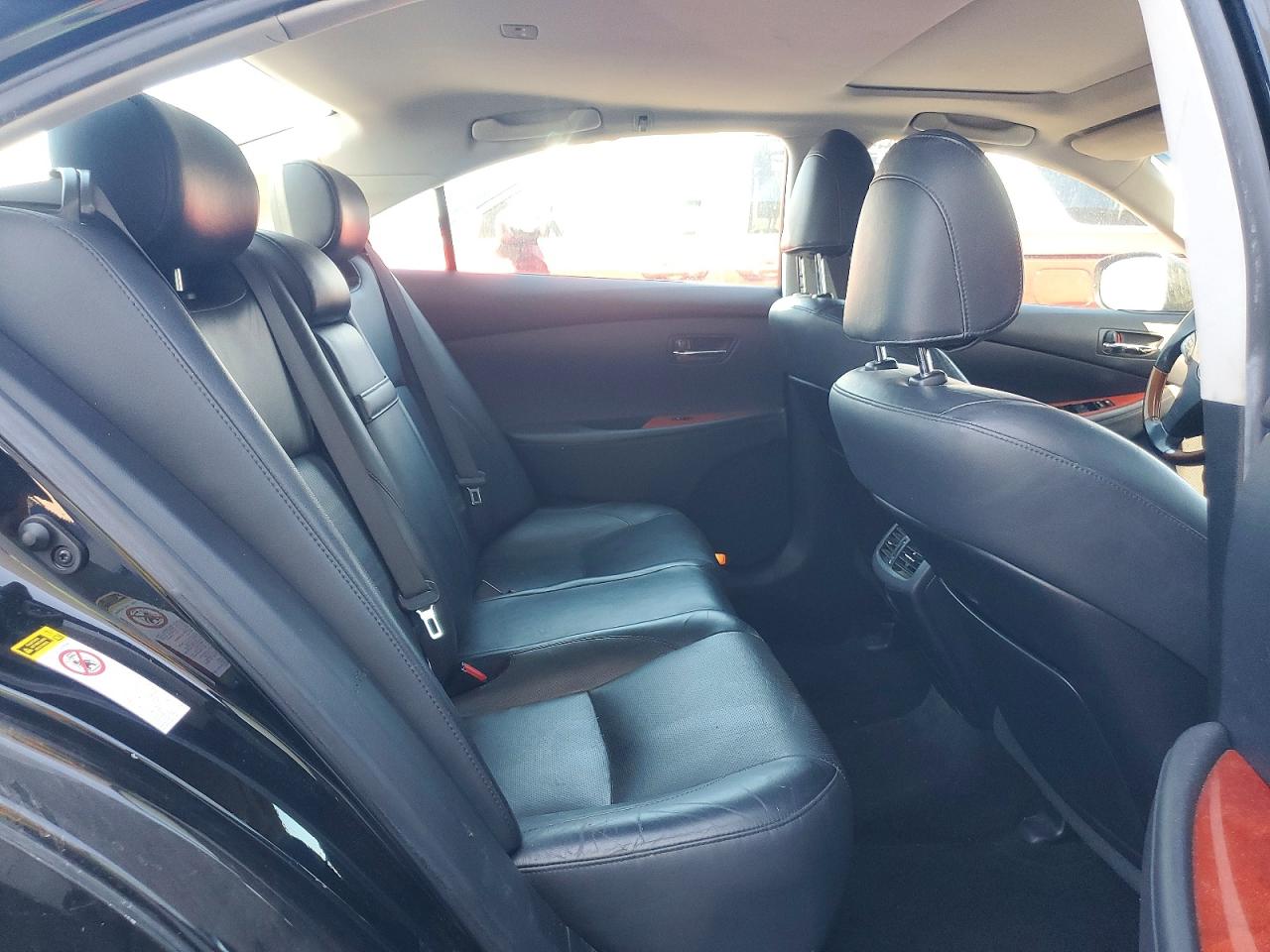 2007 Lexus Es 350 Black vin: JTHBJ46G072126843