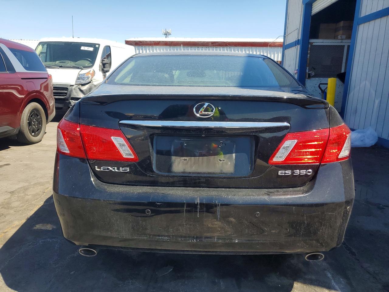 2007 Lexus Es 350 Black vin: JTHBJ46G072126843