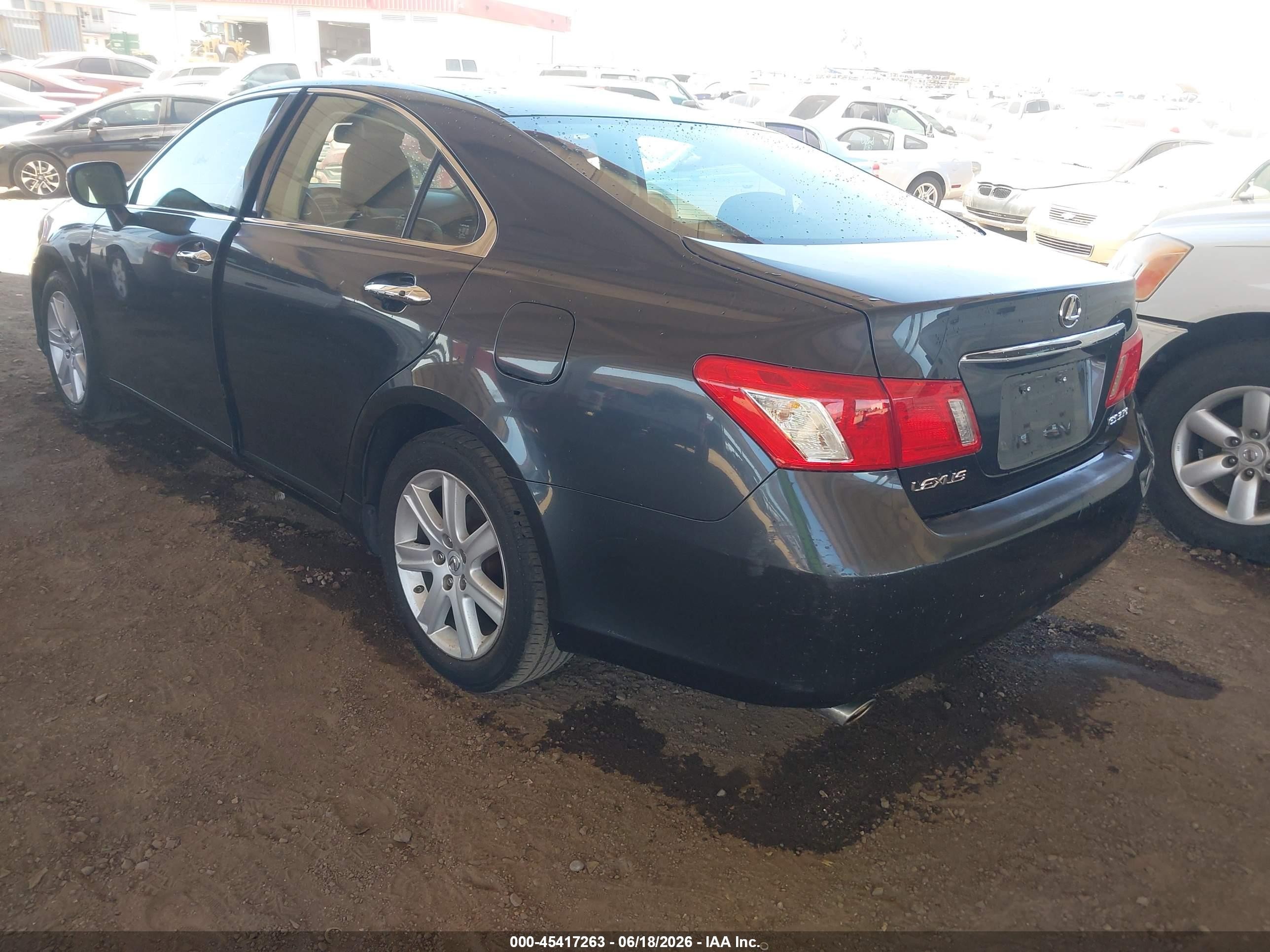 2007 Lexus Es 350   Blue vin: JTHBJ46G072127877