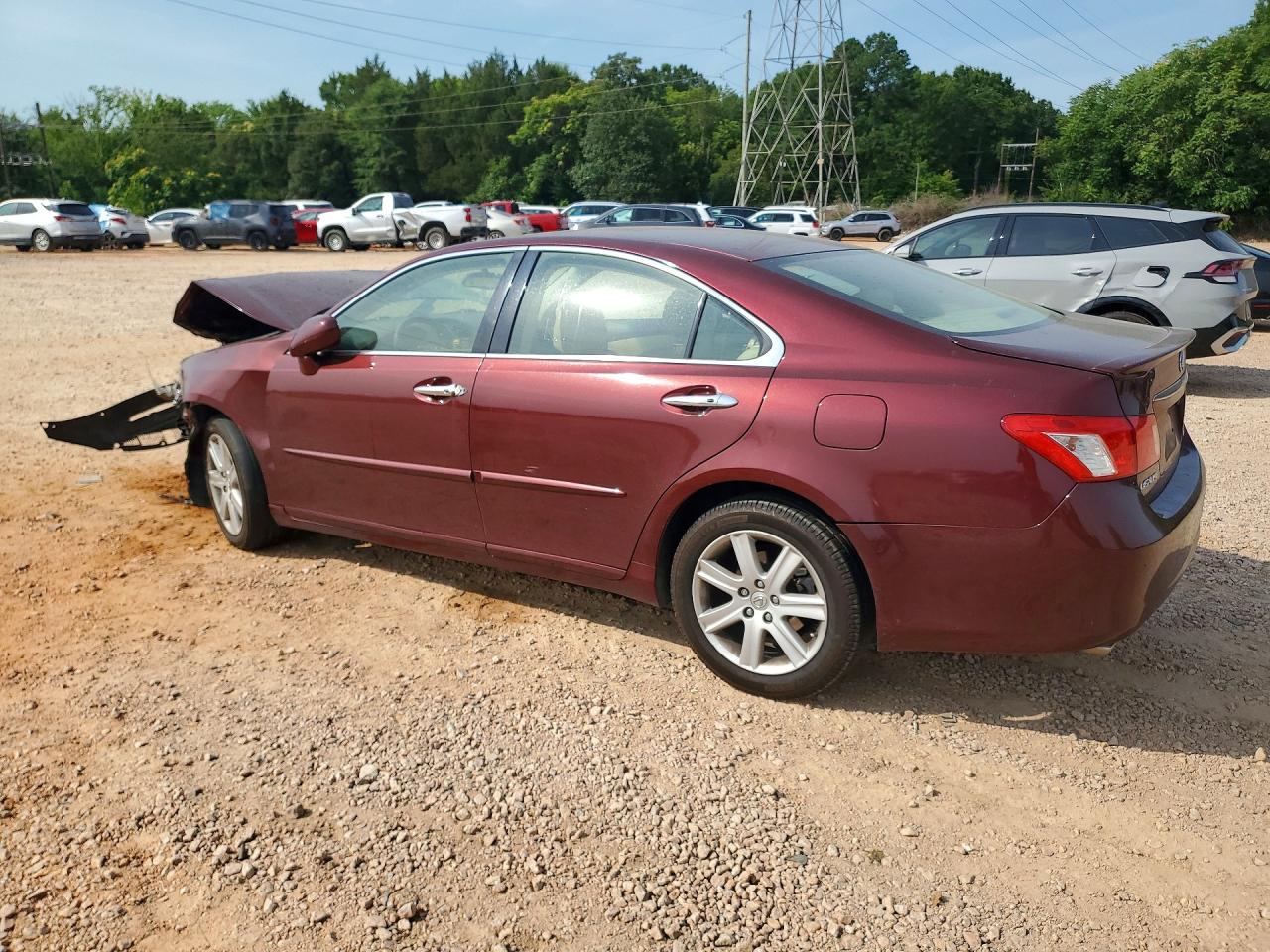 2007 Lexus Es 350 Burgundy vin: JTHBJ46G072131265