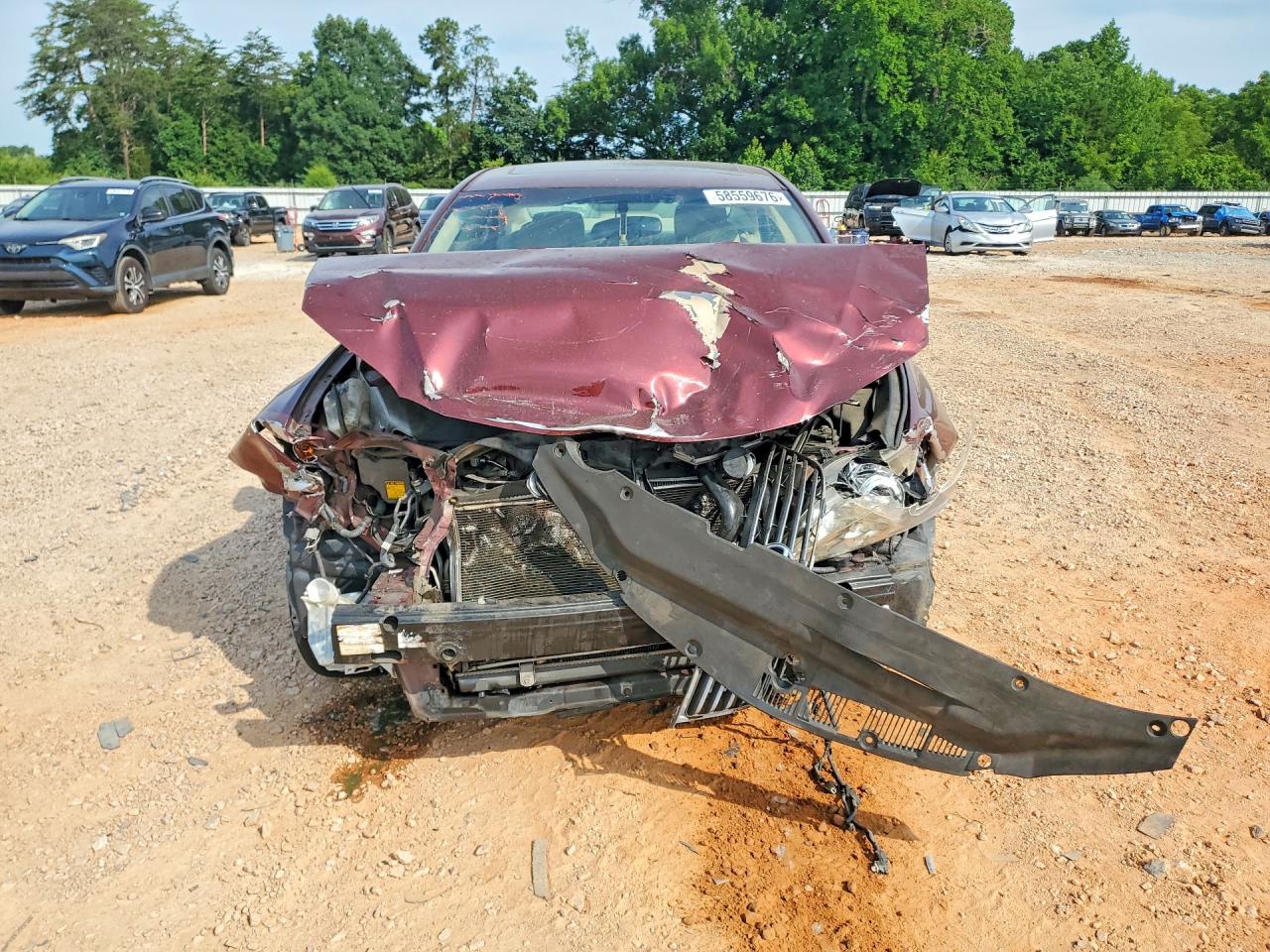 2007 Lexus Es 350 Burgundy vin: JTHBJ46G072131265
