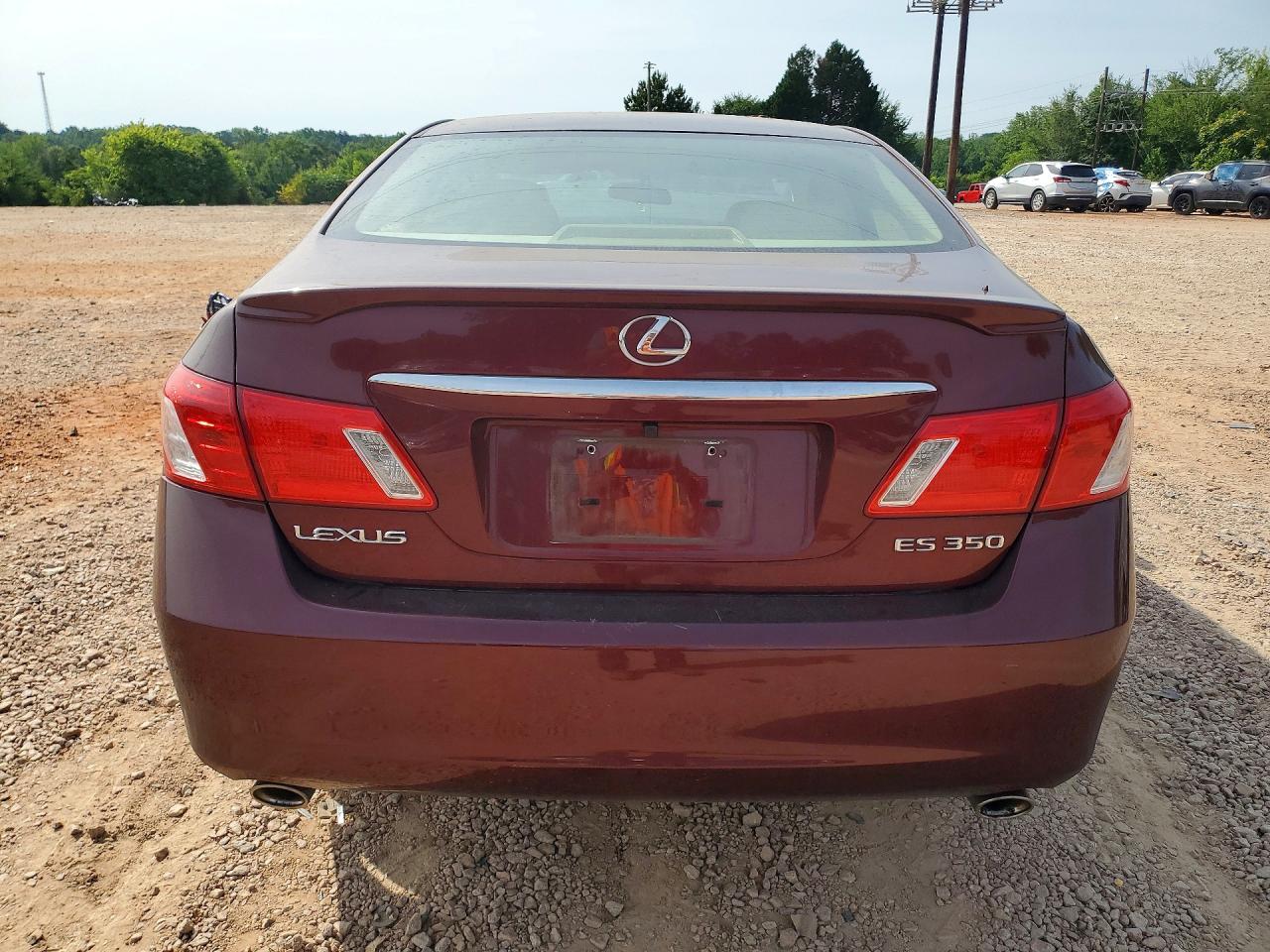 2007 Lexus Es 350 Burgundy vin: JTHBJ46G072131265