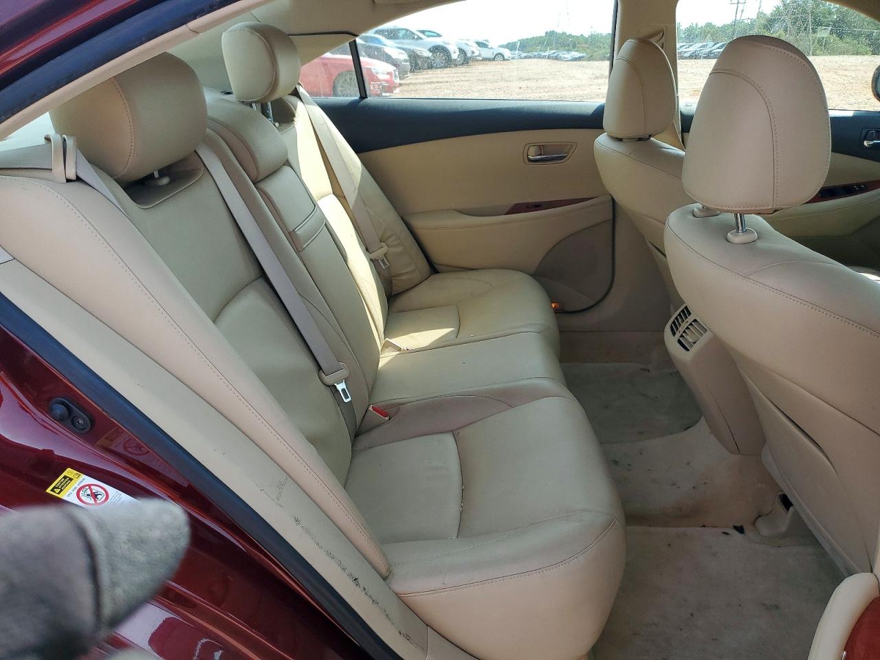2007 Lexus Es 350 Burgundy vin: JTHBJ46G072131265