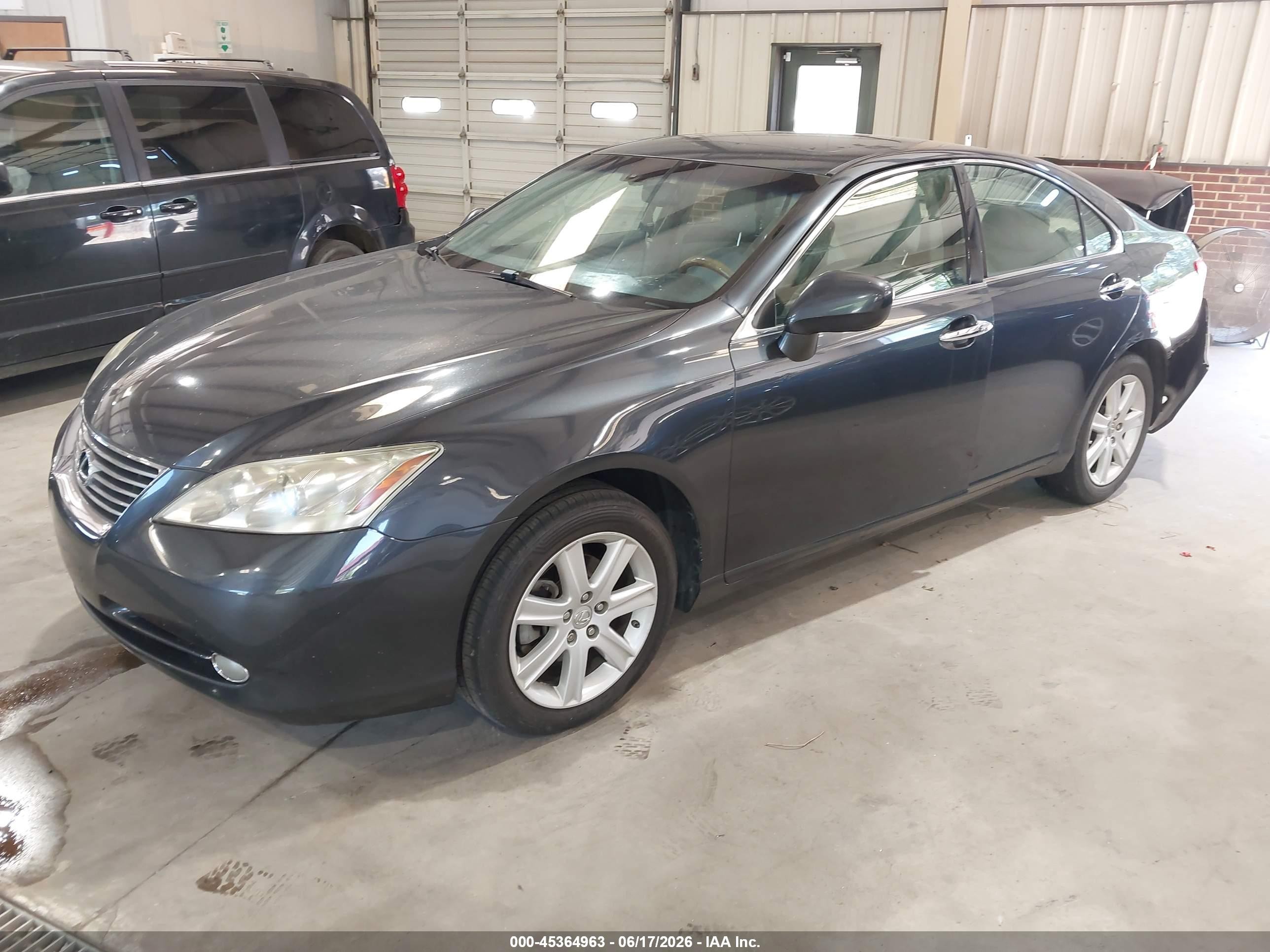 2007 Lexus Es 350   Black vin: JTHBJ46G072136742