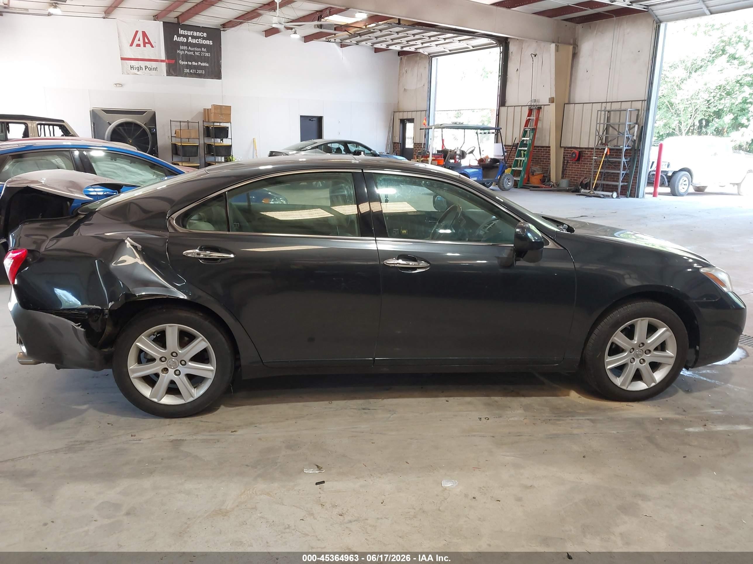 2007 Lexus Es 350   Black vin: JTHBJ46G072136742