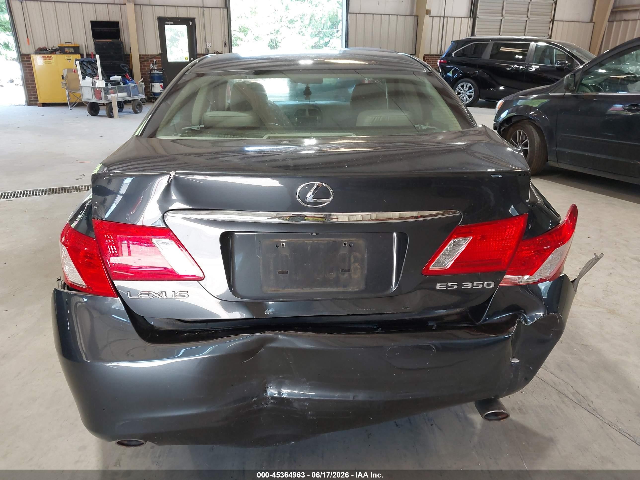 2007 Lexus Es 350   Black vin: JTHBJ46G072136742