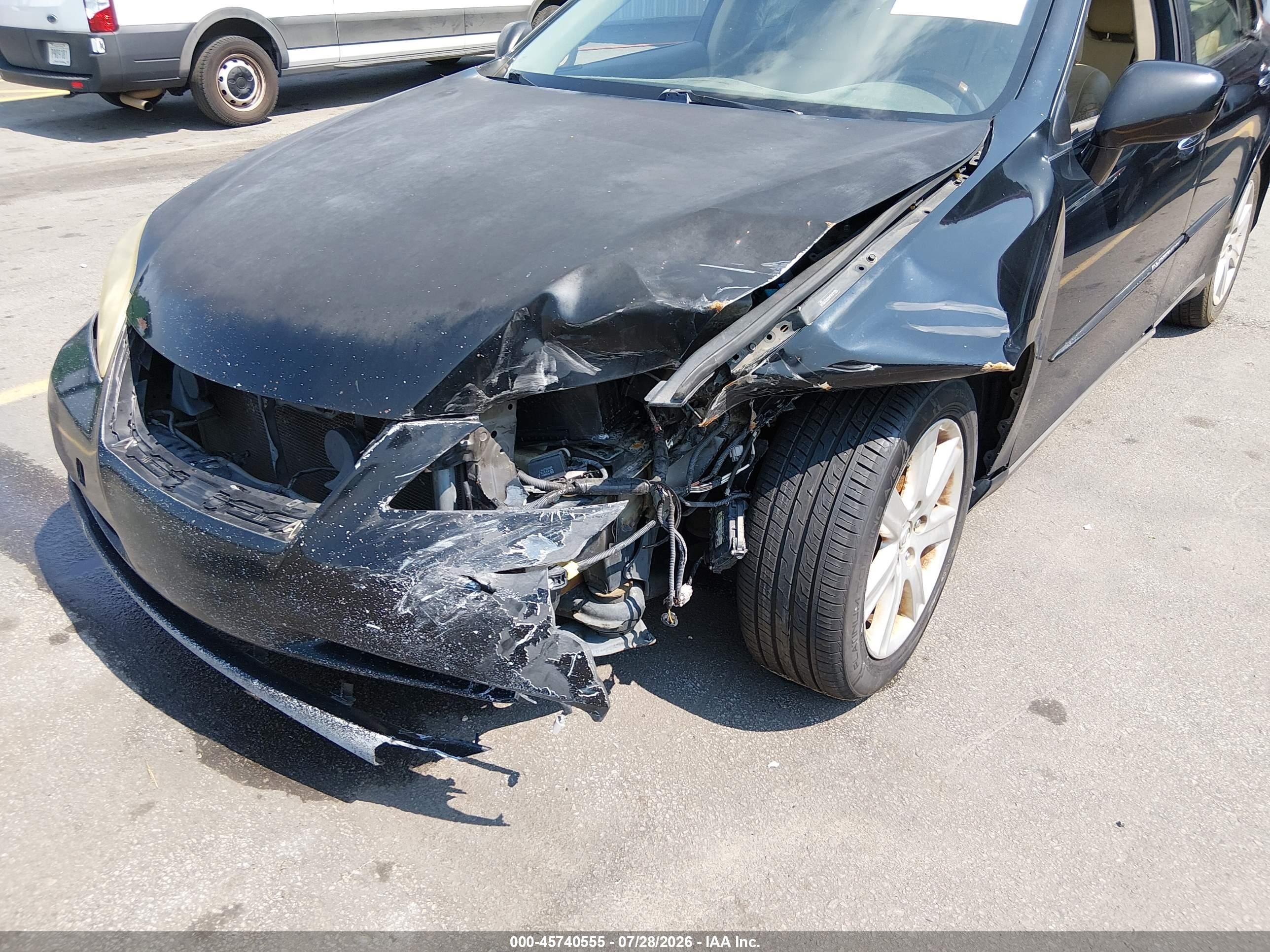 2007 Lexus Es 350   Black vin: JTHBJ46G072150544