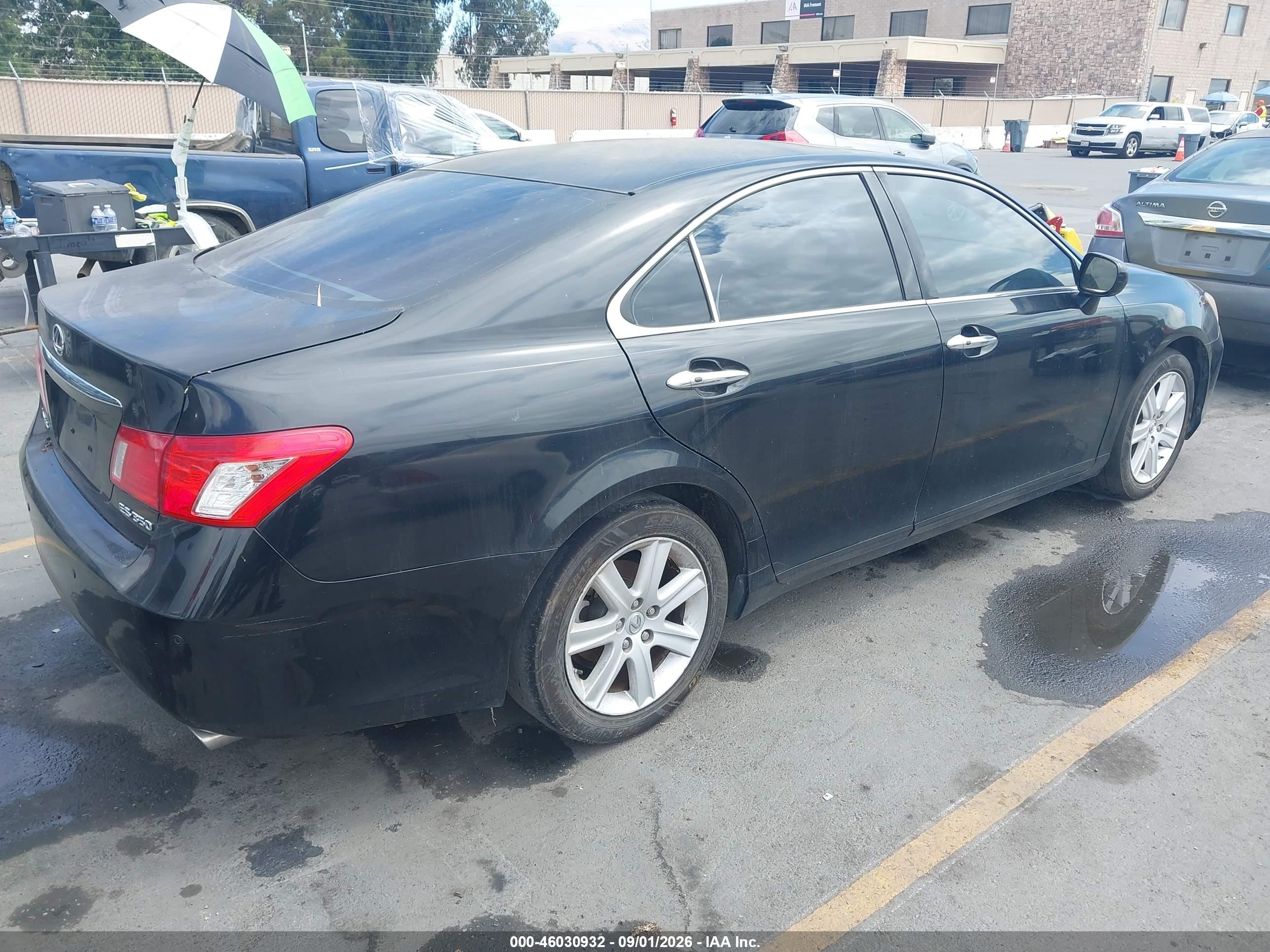 2008 Lexus Es 350   Blue vin: JTHBJ46G082159536