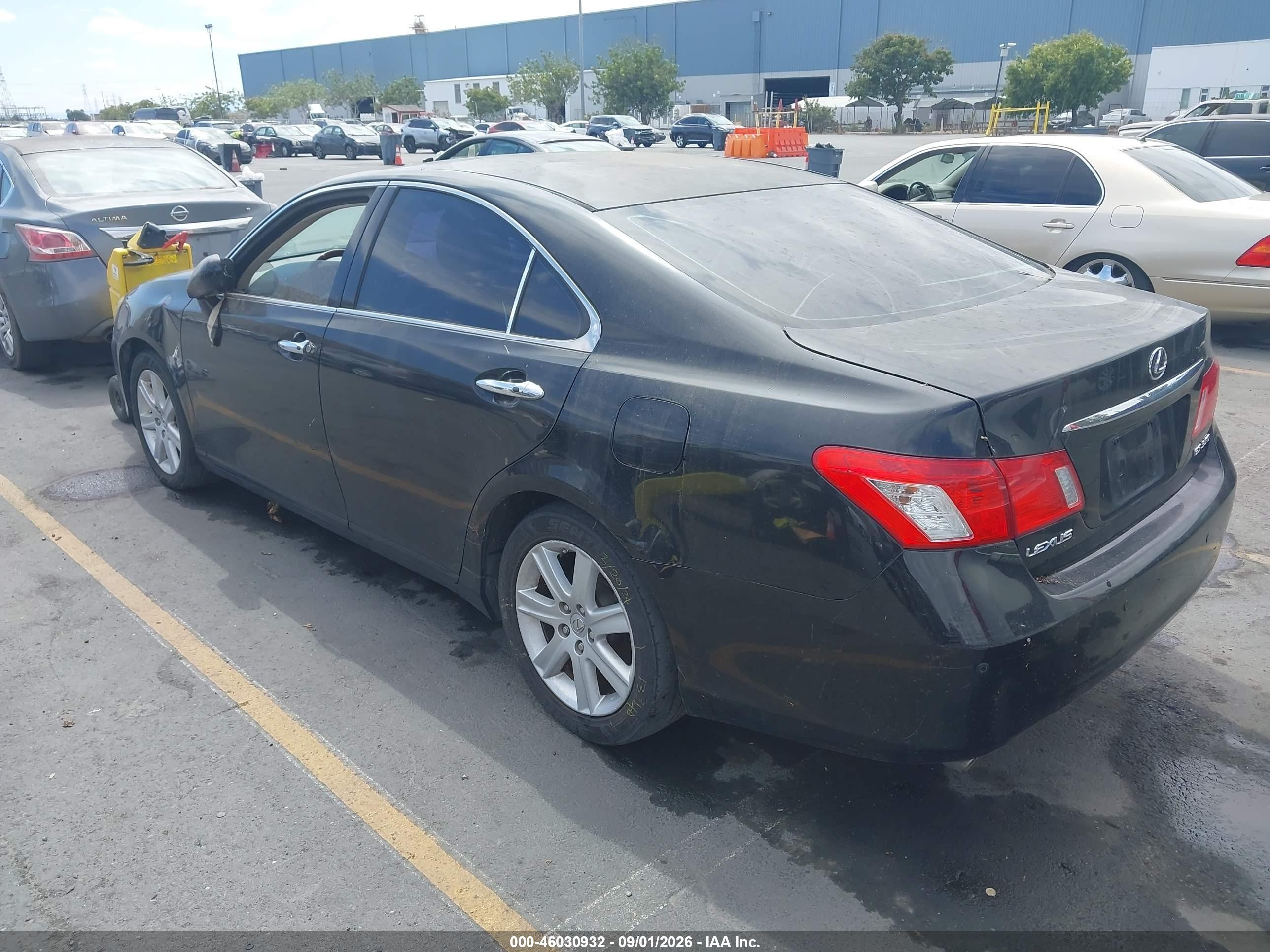 2008 Lexus Es 350   Blue vin: JTHBJ46G082159536