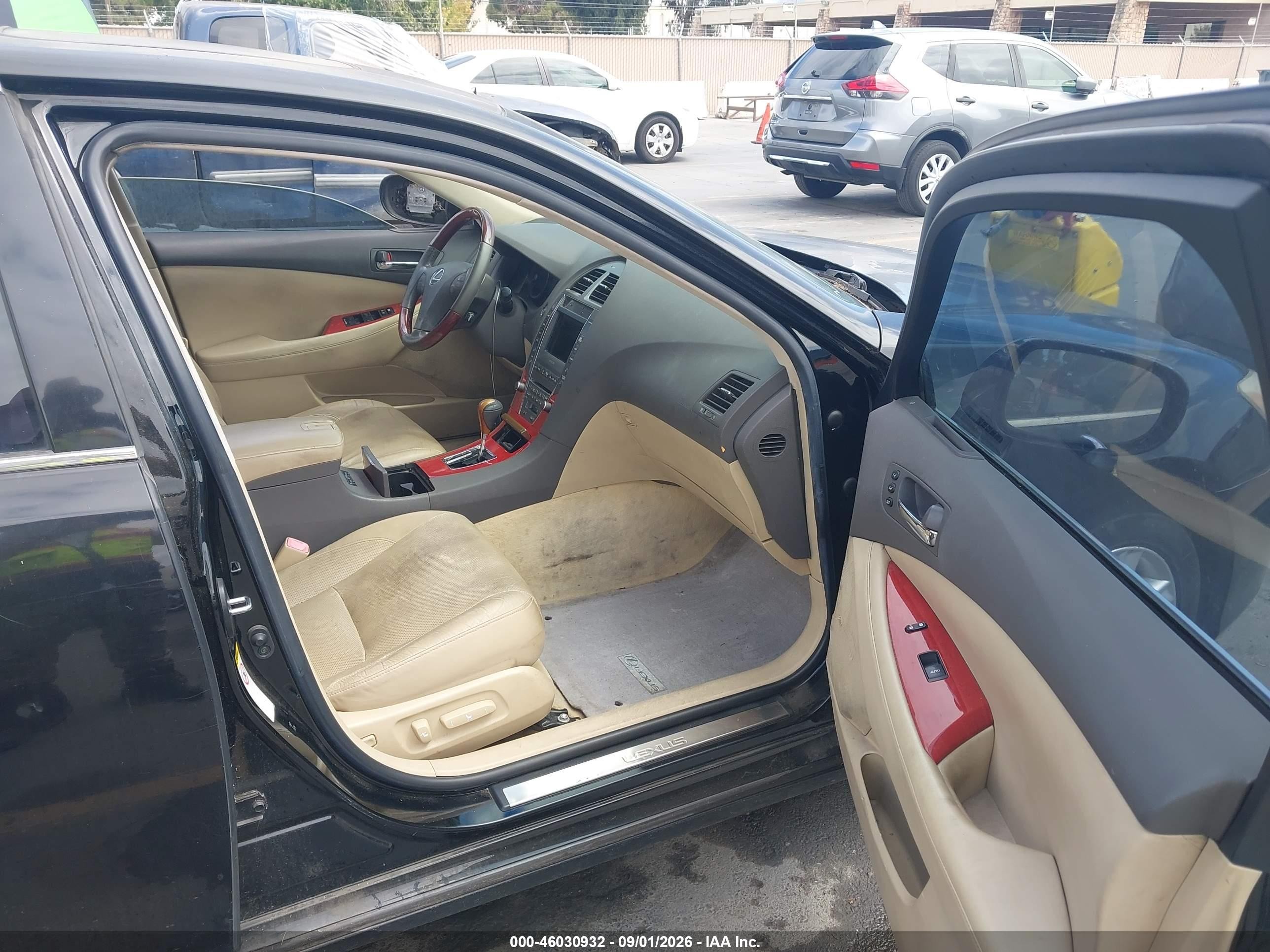 2008 Lexus Es 350   Blue vin: JTHBJ46G082159536