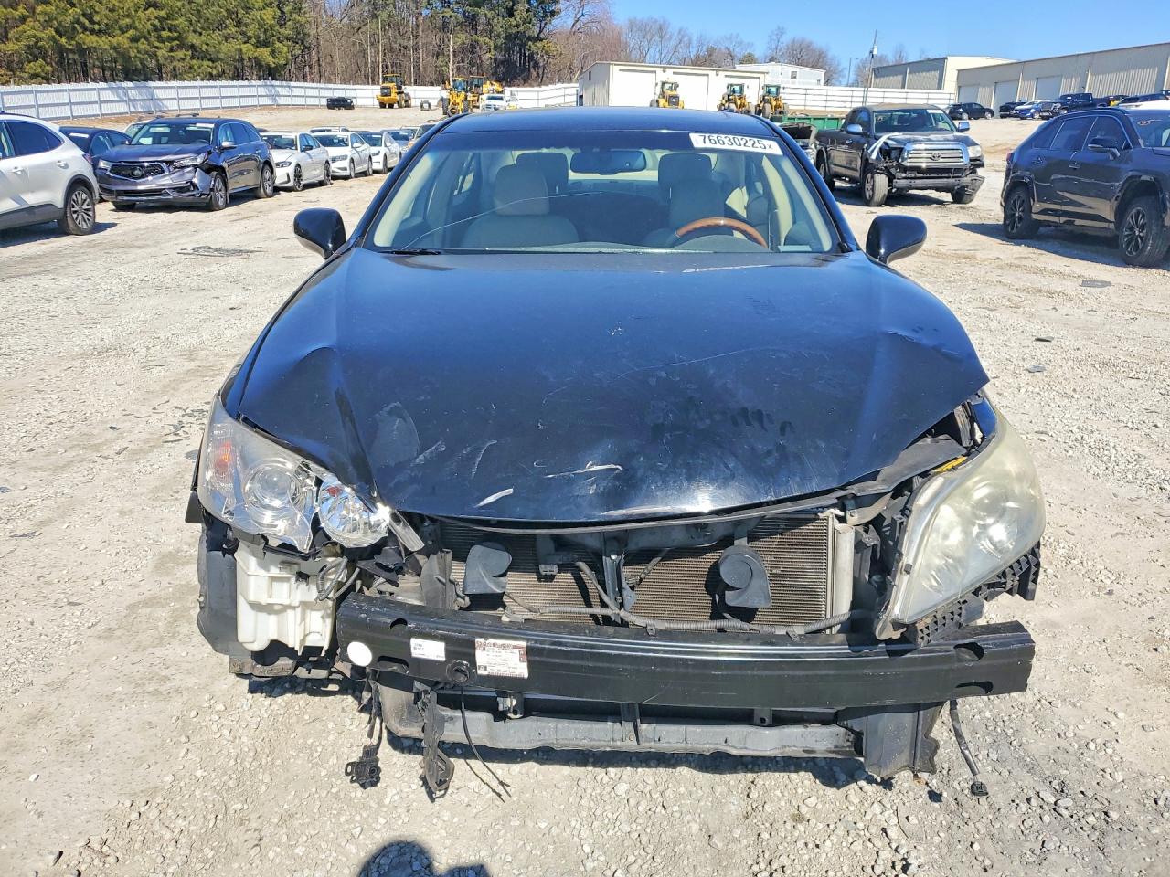 2008 Lexus Es 350 Base Черный vin: JTHBJ46G082163506