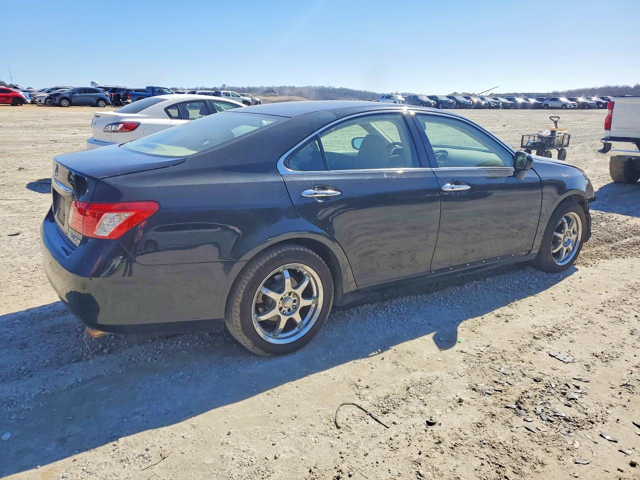 2008 Lexus Es 350 Base Черный vin: JTHBJ46G082163506